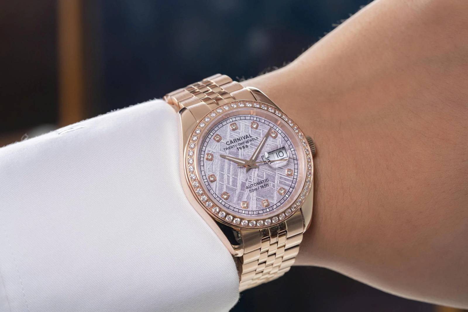 Đồng hồ Carnival Nam Automatic Form Rolex