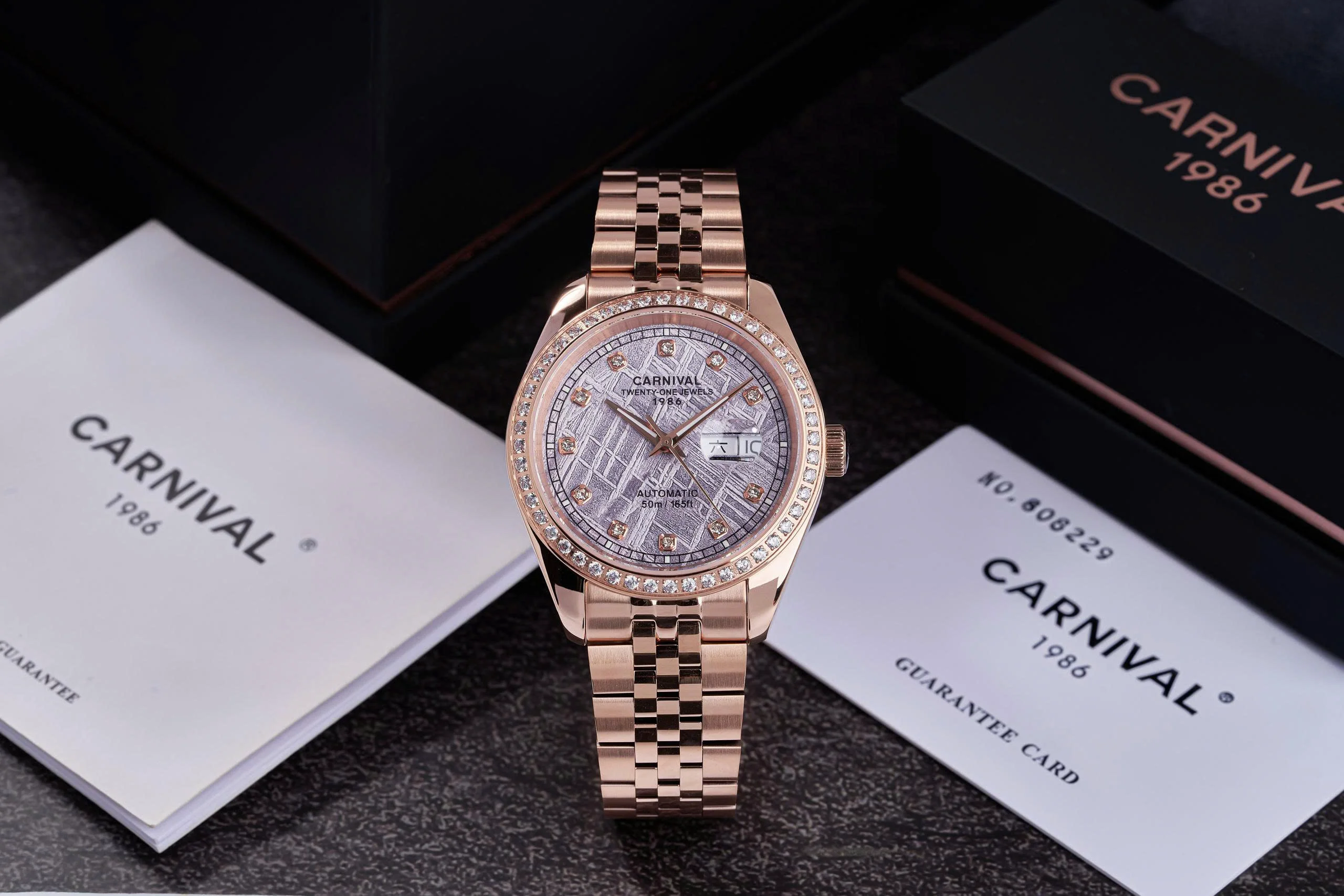 Đồng hồ Carnival Nam Automatic Form Rolex