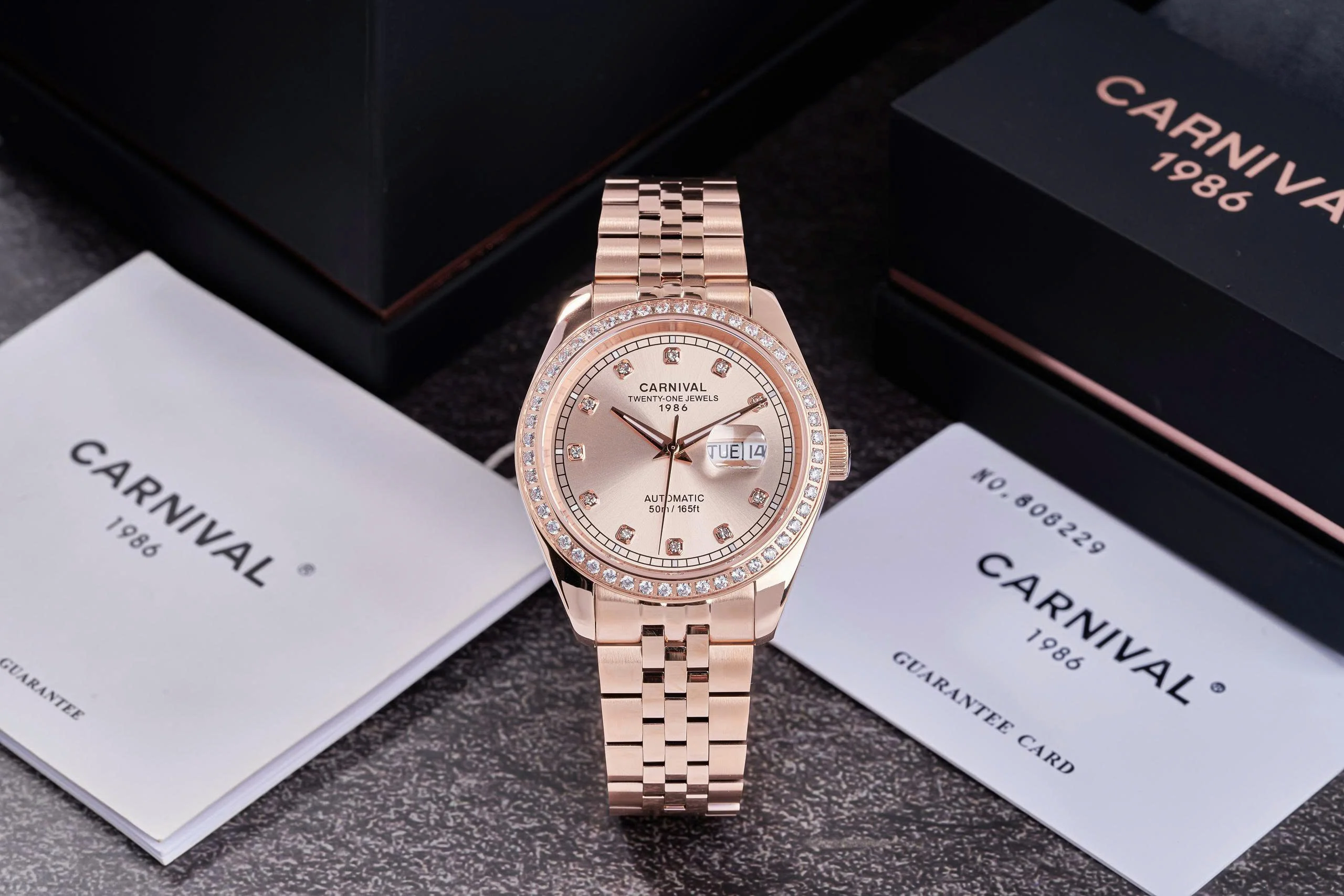 Đồng hồ Carnival Nam Automatic Form Rolex