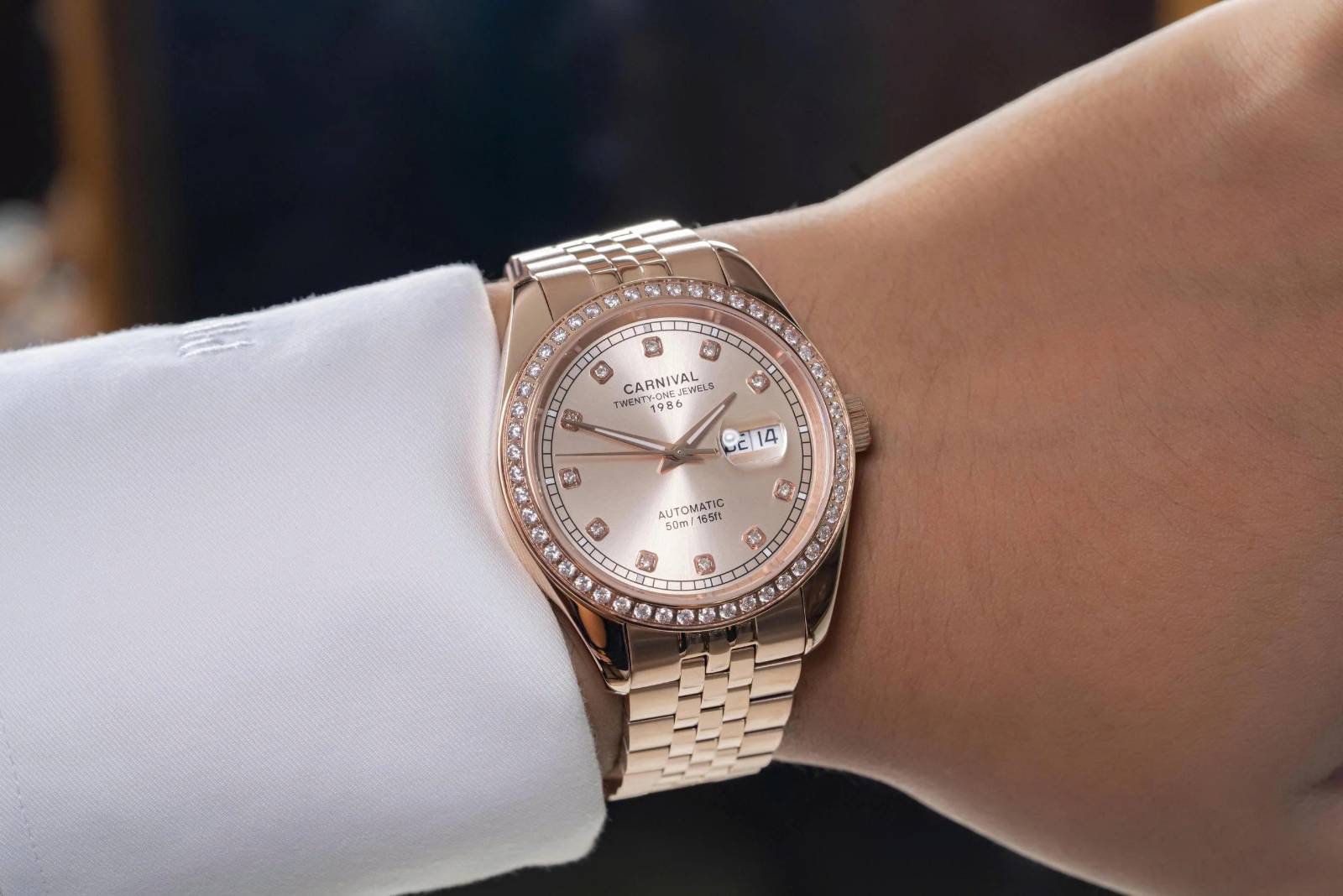Đồng hồ Carnival Nam Automatic Form Rolex