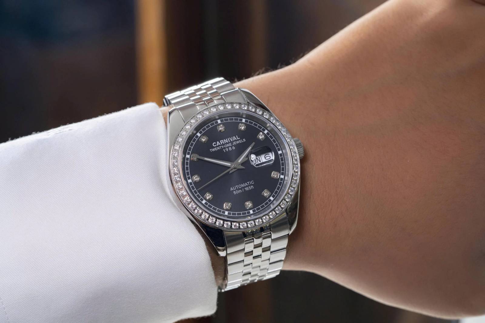 Đồng hồ Carnival Nam Automatic Form Rolex