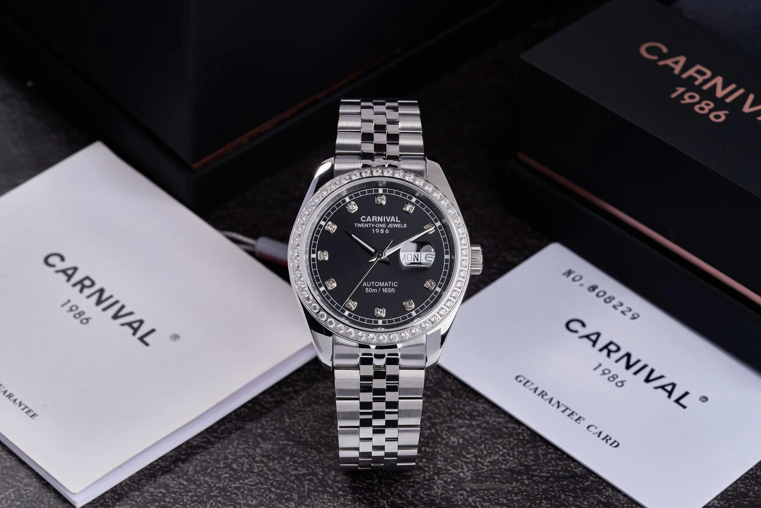 Đồng hồ Carnival Nam Automatic Form Rolex