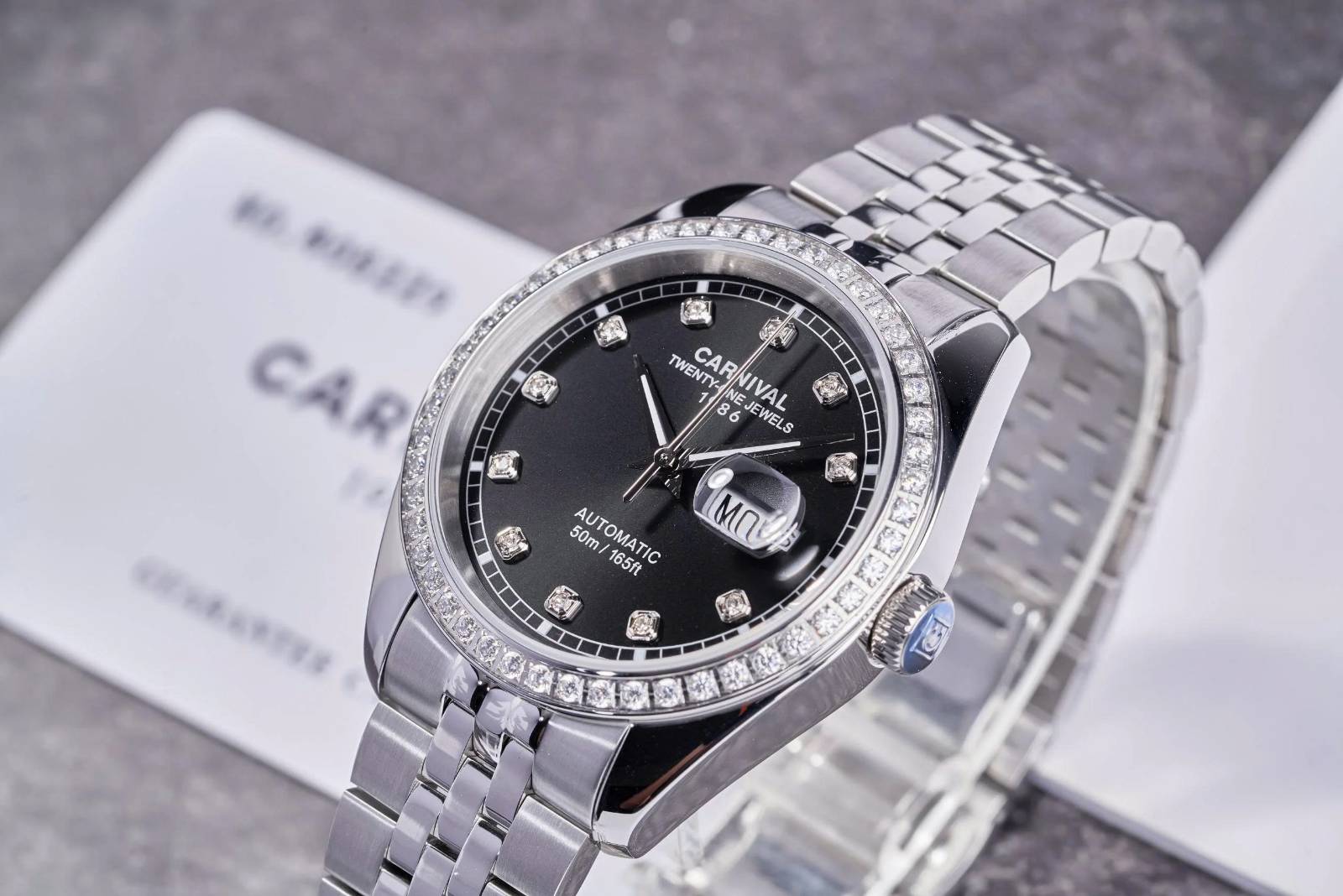 Đồng hồ Carnival Nam Automatic Form Rolex
