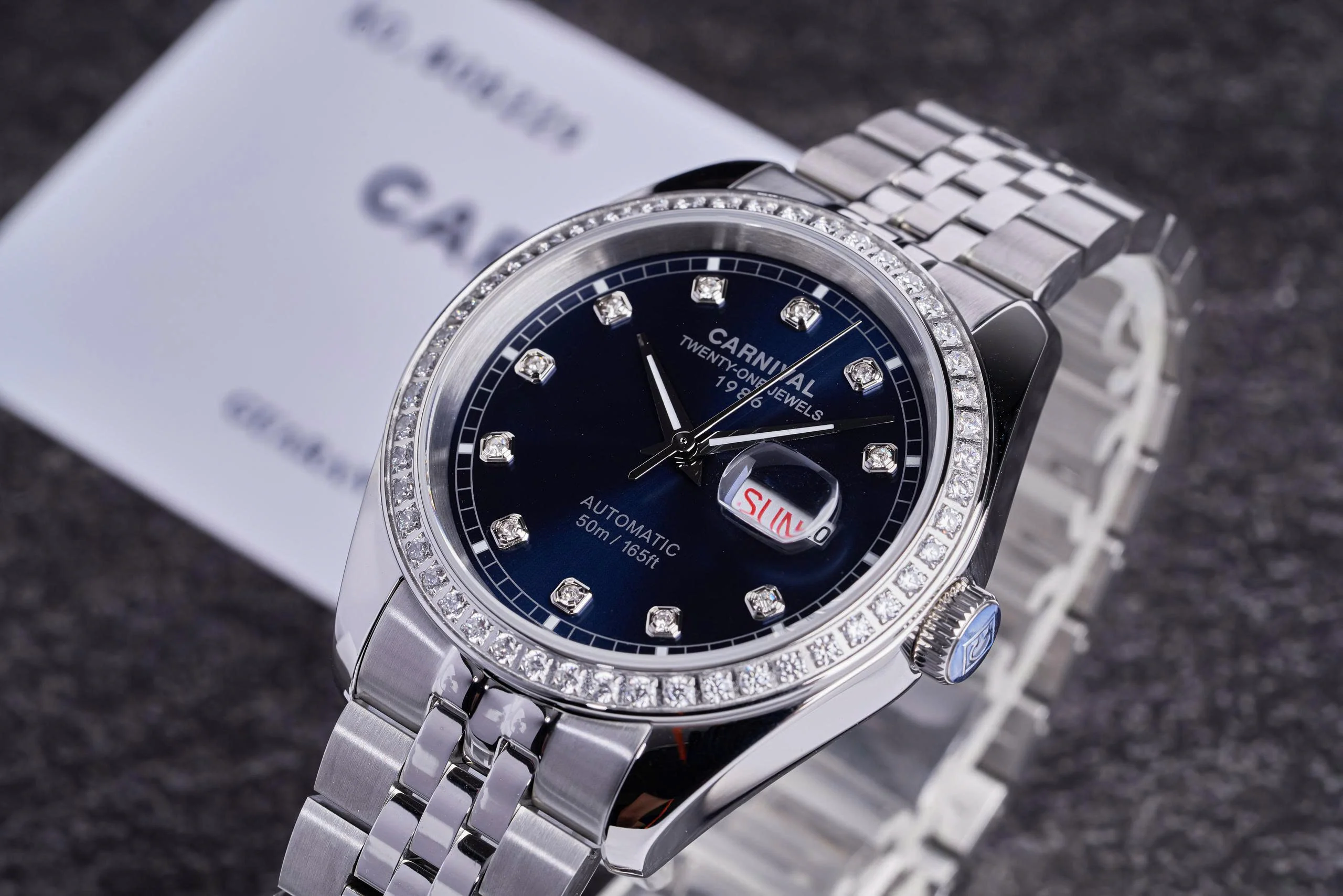 Đồng hồ Carnival Nam Automatic Form Rolex