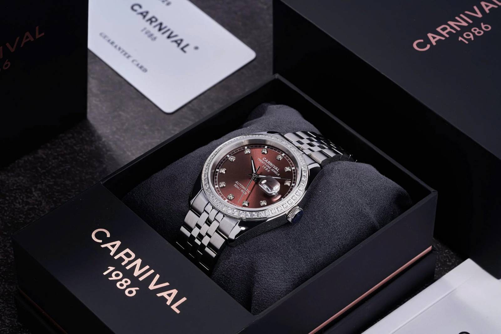 Đồng hồ Carnival Nam Automatic Form Rolex