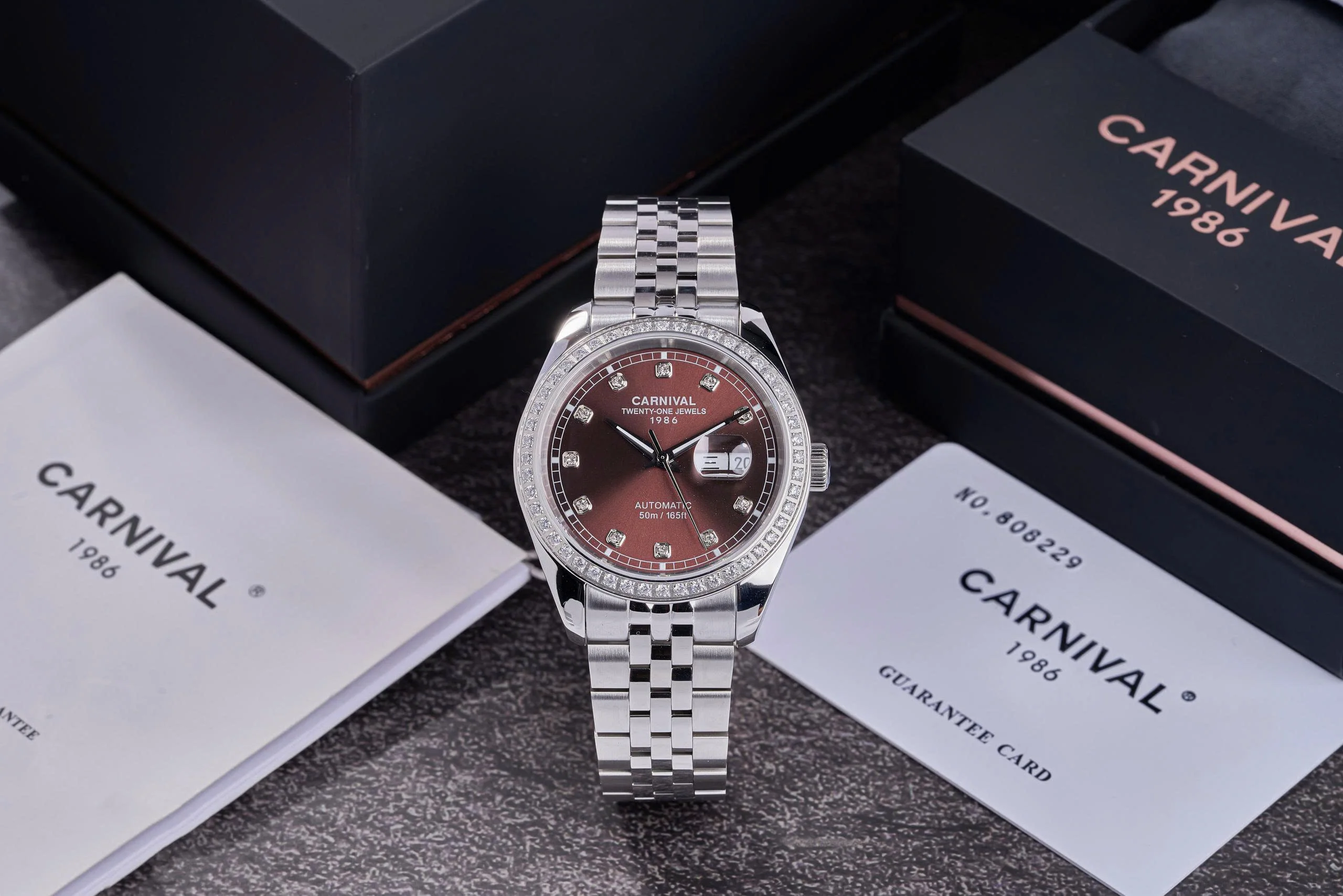 Đồng hồ Carnival Nam Automatic Form Rolex