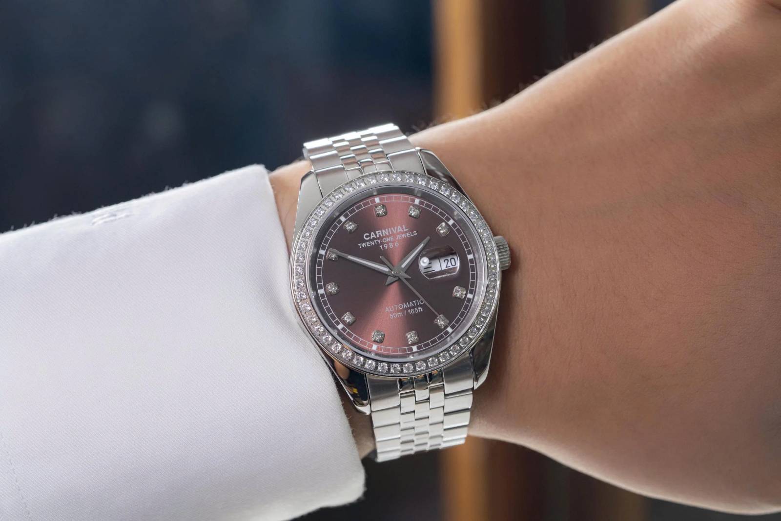 Đồng hồ Carnival Nam Automatic Form Rolex