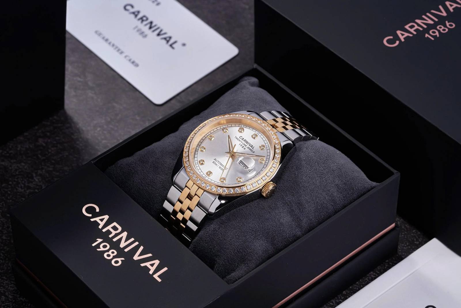 Đồng hồ Carnival Nam Automatic Form Rolex