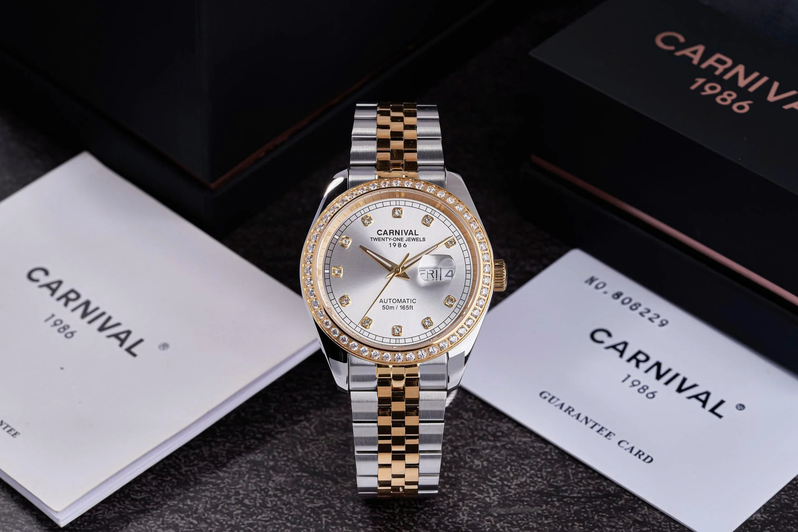 Đồng hồ Carnival Nam Automatic Form Rolex