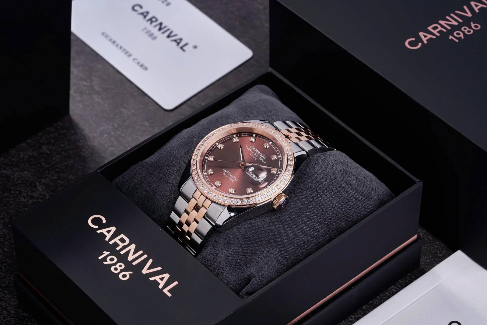 Đồng hồ Carnival Nam Automatic Form Rolex