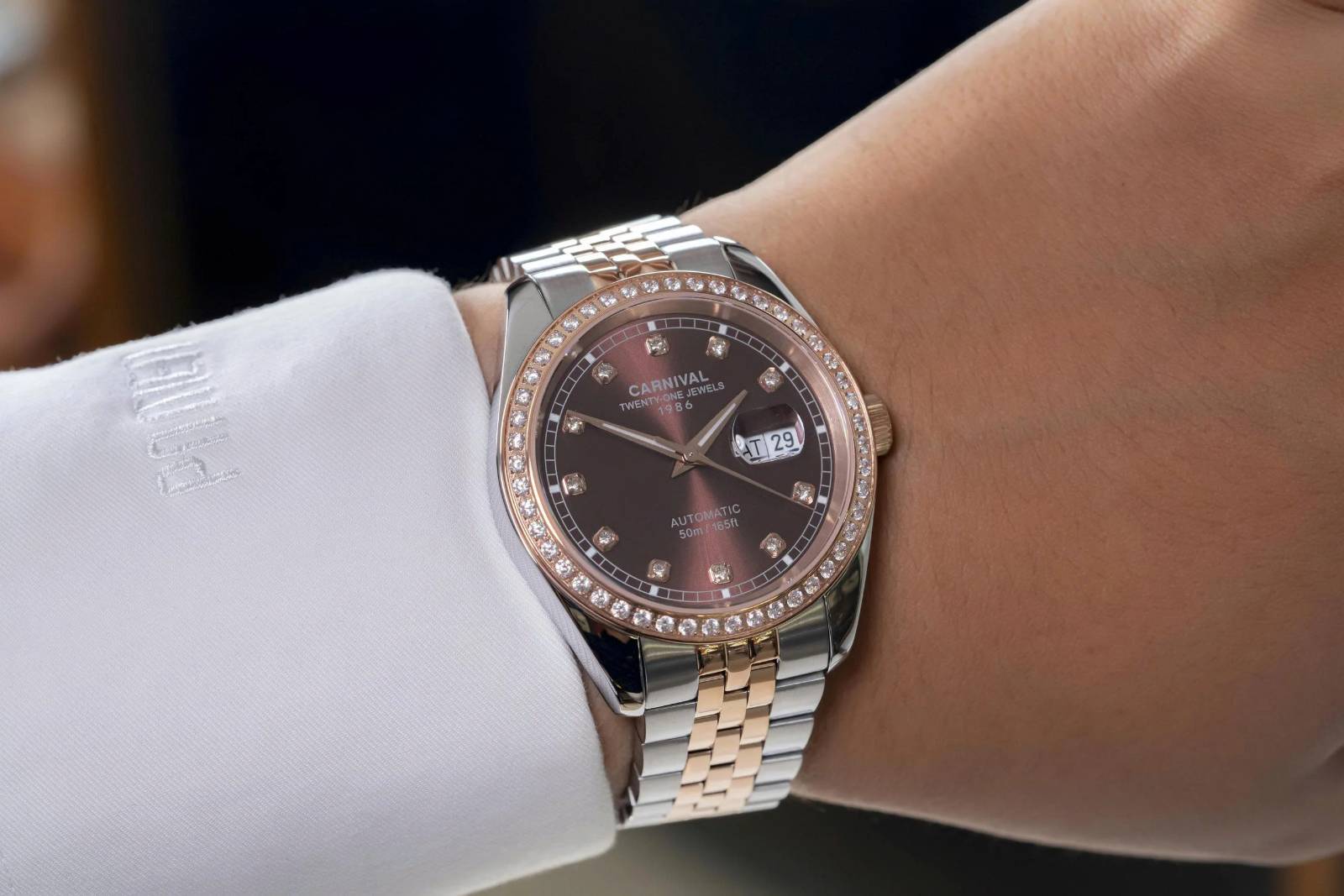 Đồng hồ Carnival Nam Automatic Form Rolex