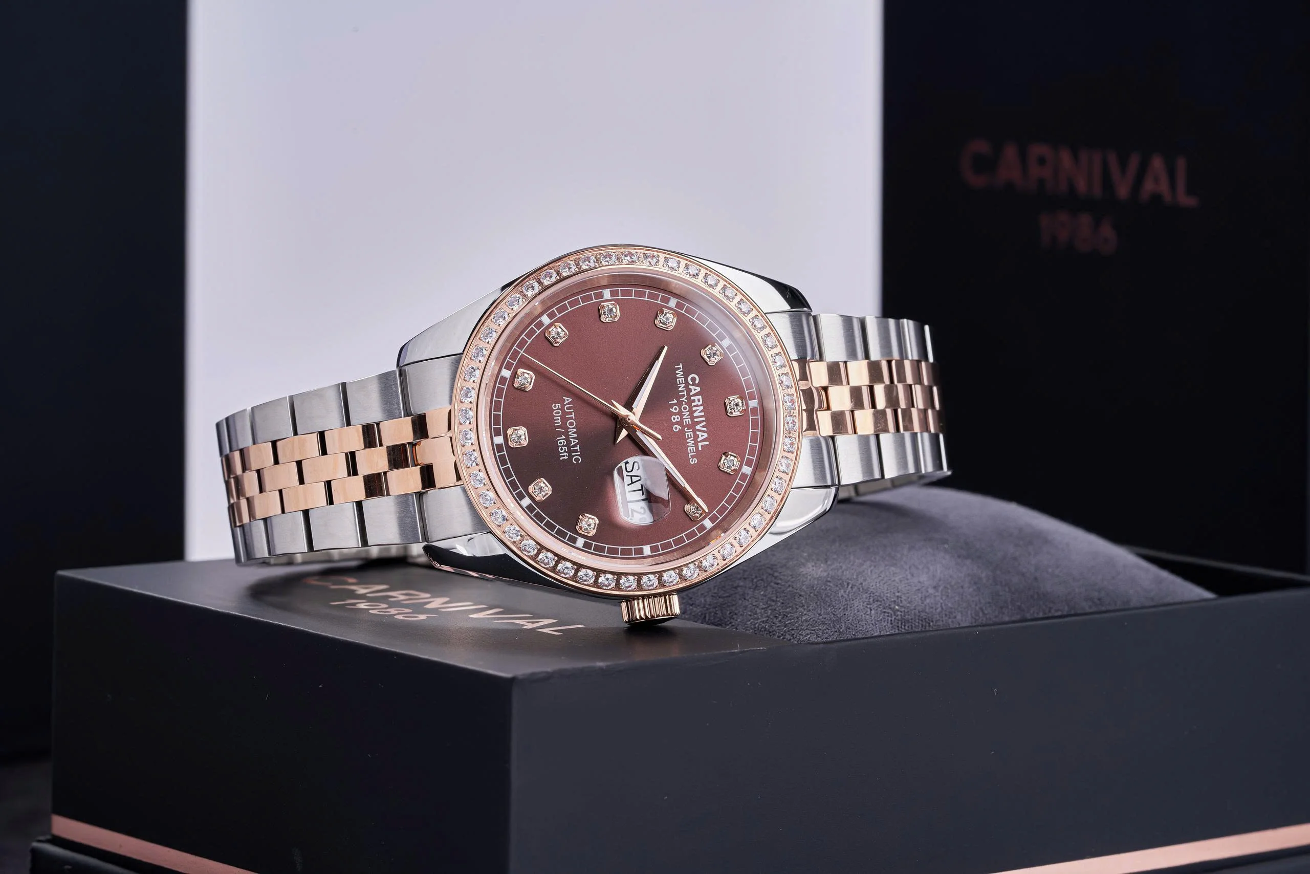 Đồng hồ Carnival Nam Automatic Form Rolex