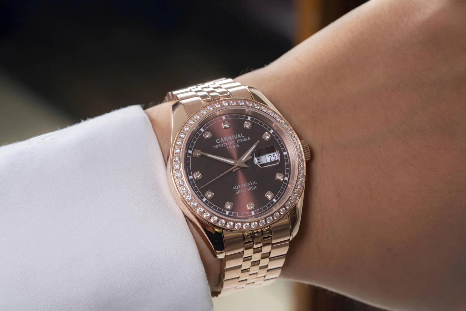 Đồng hồ Carnival Nam Automatic Form Rolex