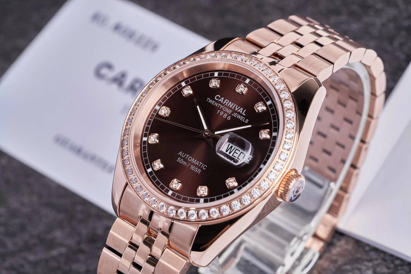Đồng hồ Carnival Nam Automatic Form Rolex