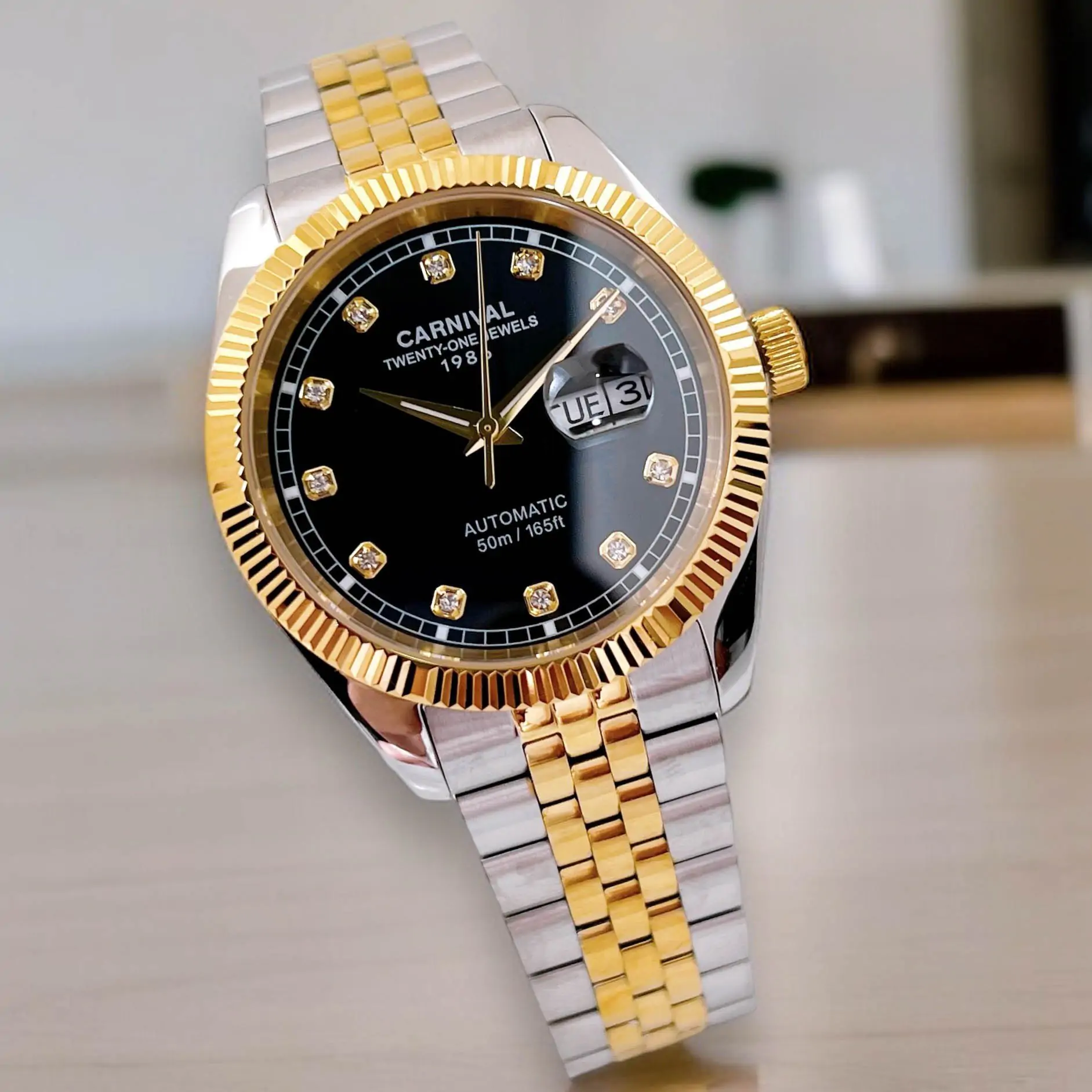 Đồng hồ Carnival Nam Automatic Form Rolex