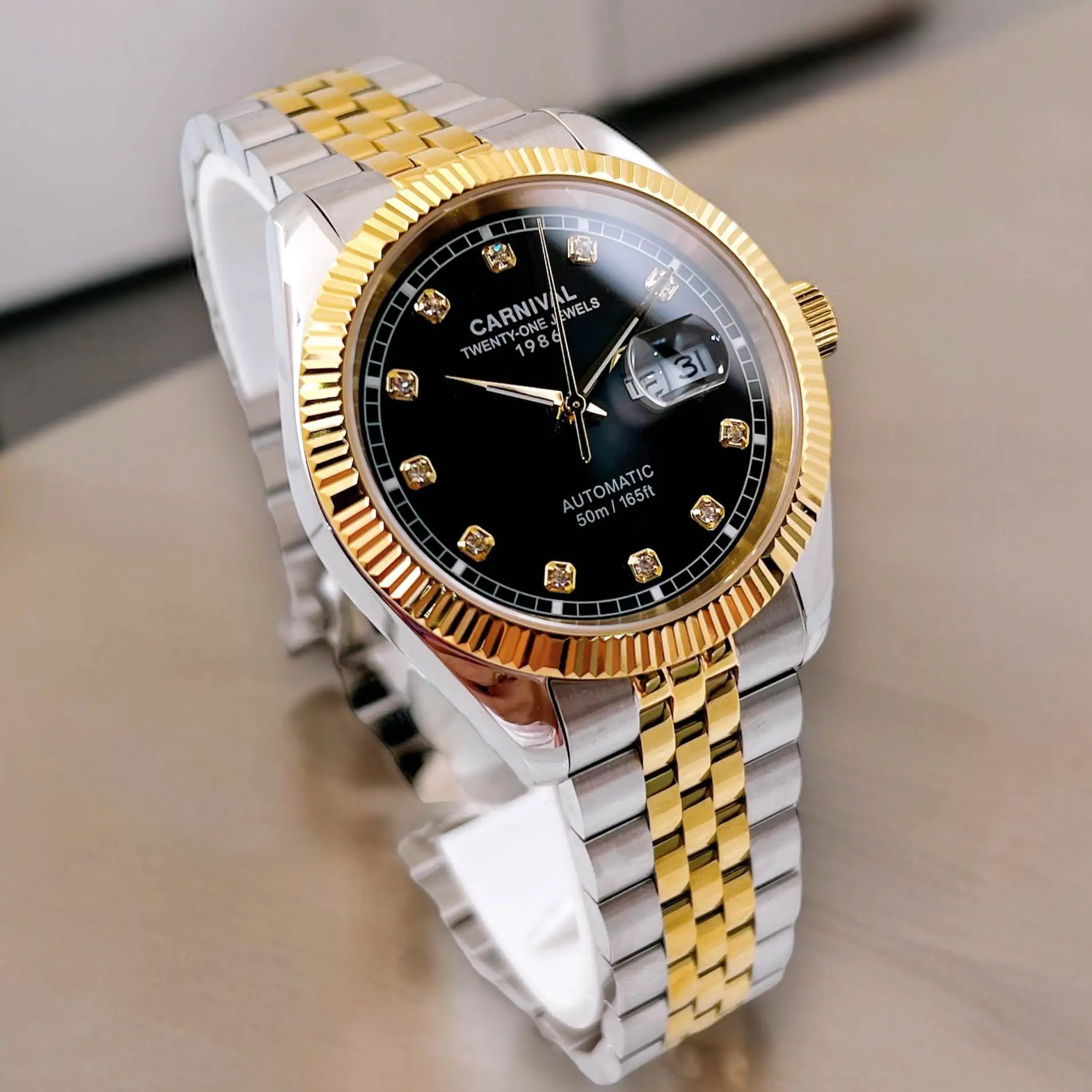 Đồng hồ Carnival Nam Automatic Form Rolex