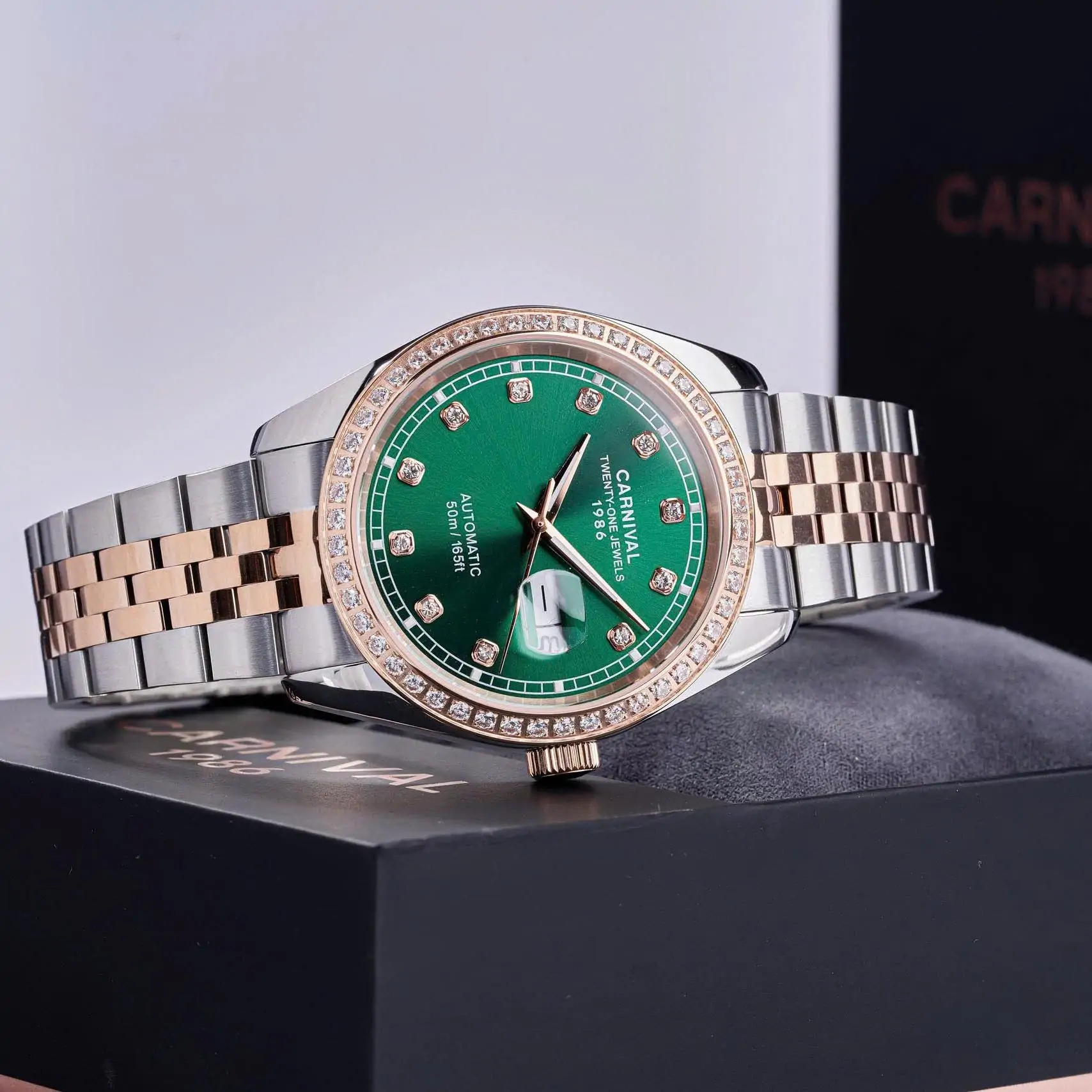 Đồng hồ Carnival Nam Automatic Form Rolex