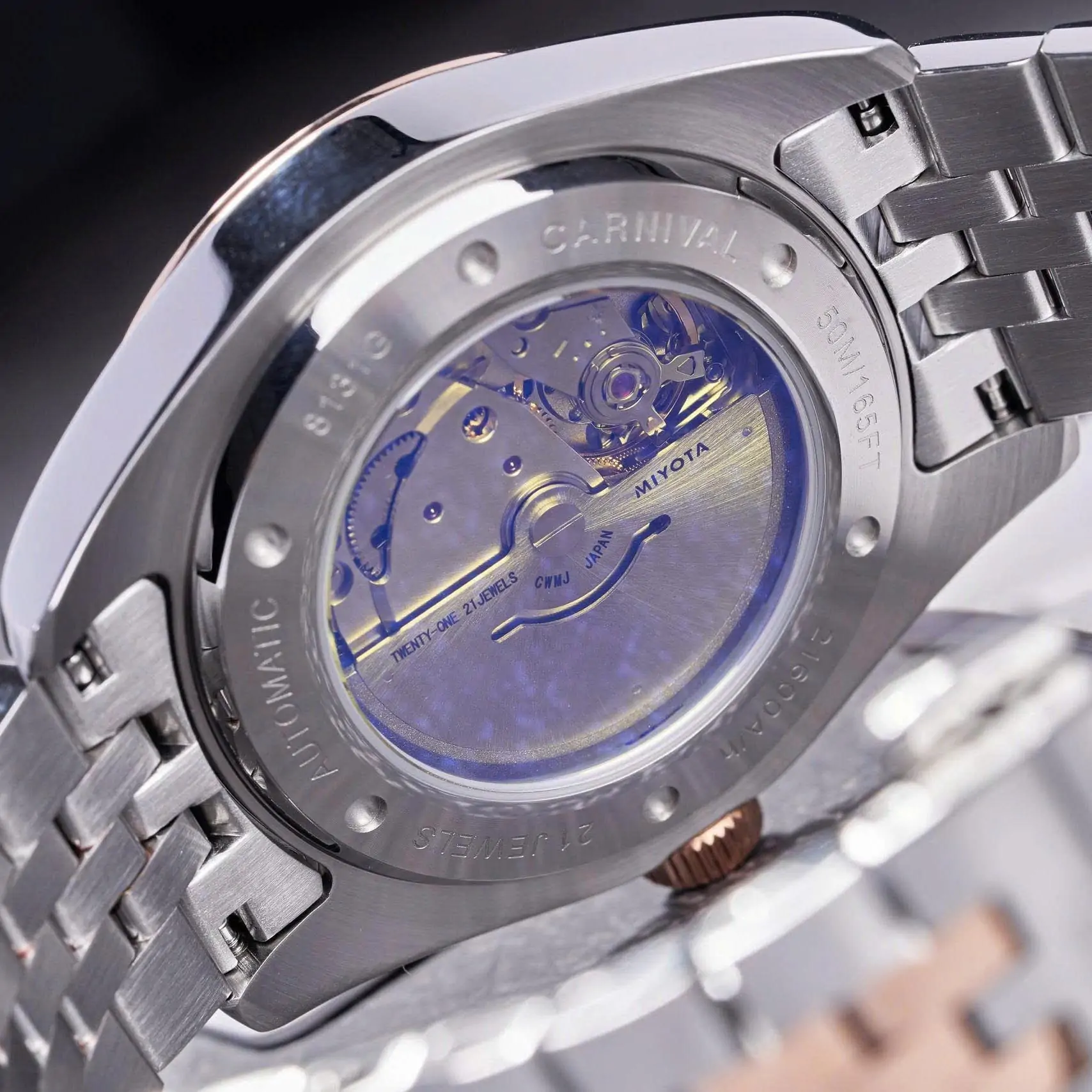 Đồng hồ Carnival Nam Automatic Form Rolex