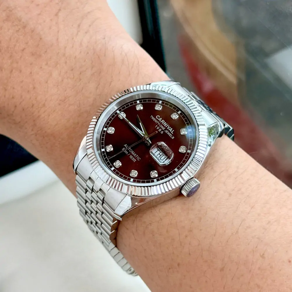 Đồng hồ Carnival Nam Automatic Form Rolex
