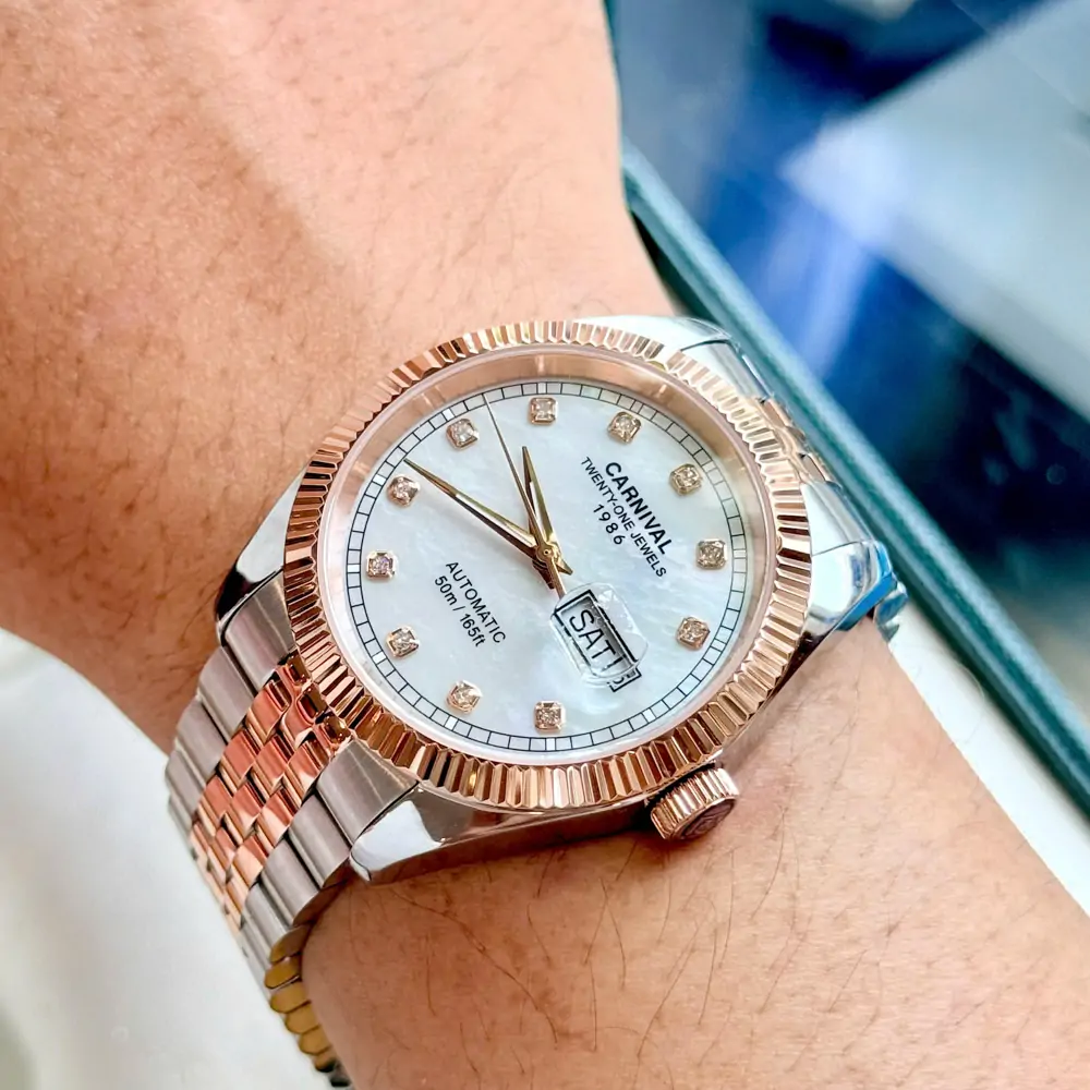 Đồng hồ Carnival Nam Automatic Form Rolex