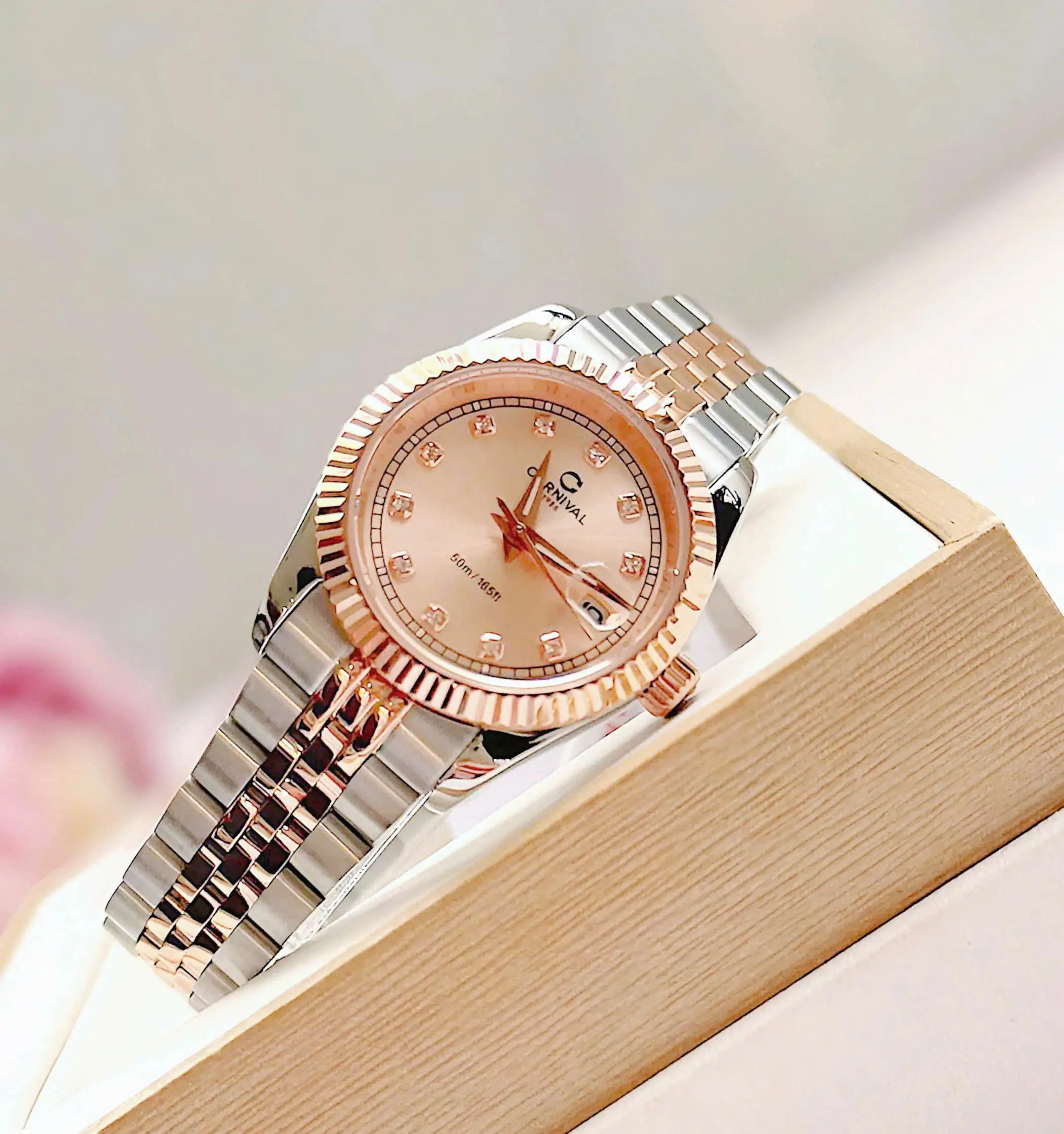 Đồng hồ Carnival Nữ Form Rolex