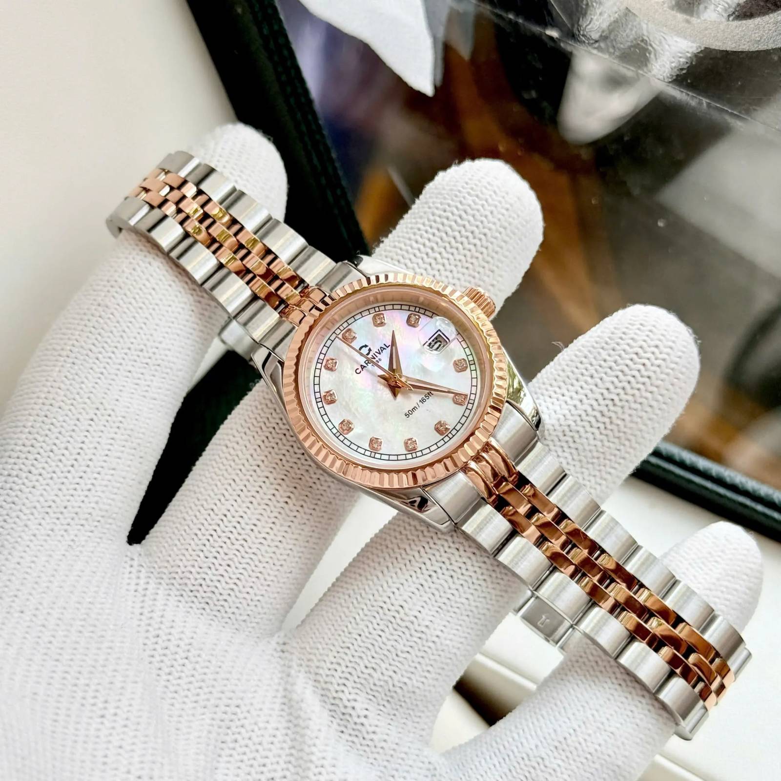 Đồng hồ Carnival Nữ Form Rolex