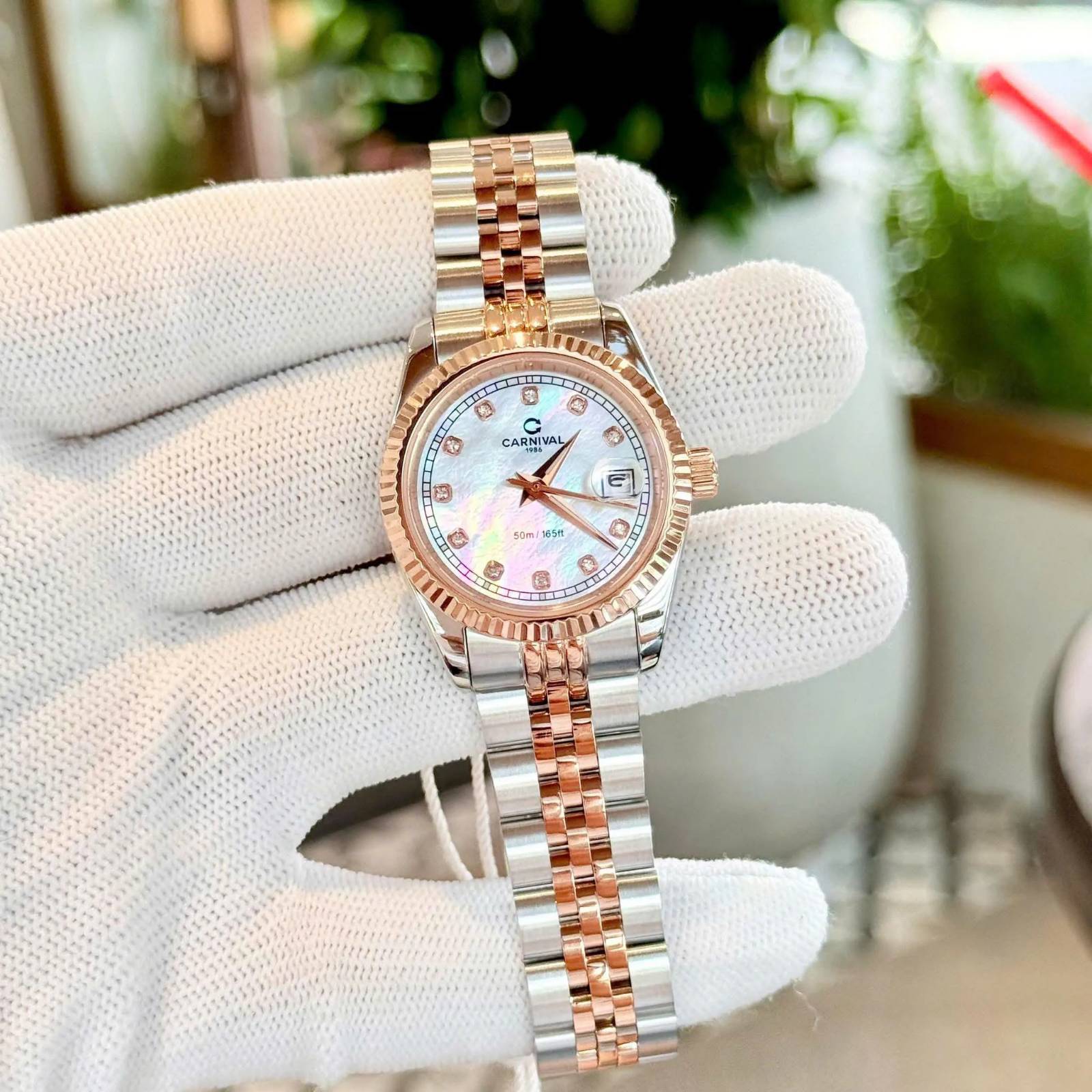 Đồng hồ Carnival Nữ Form Rolex