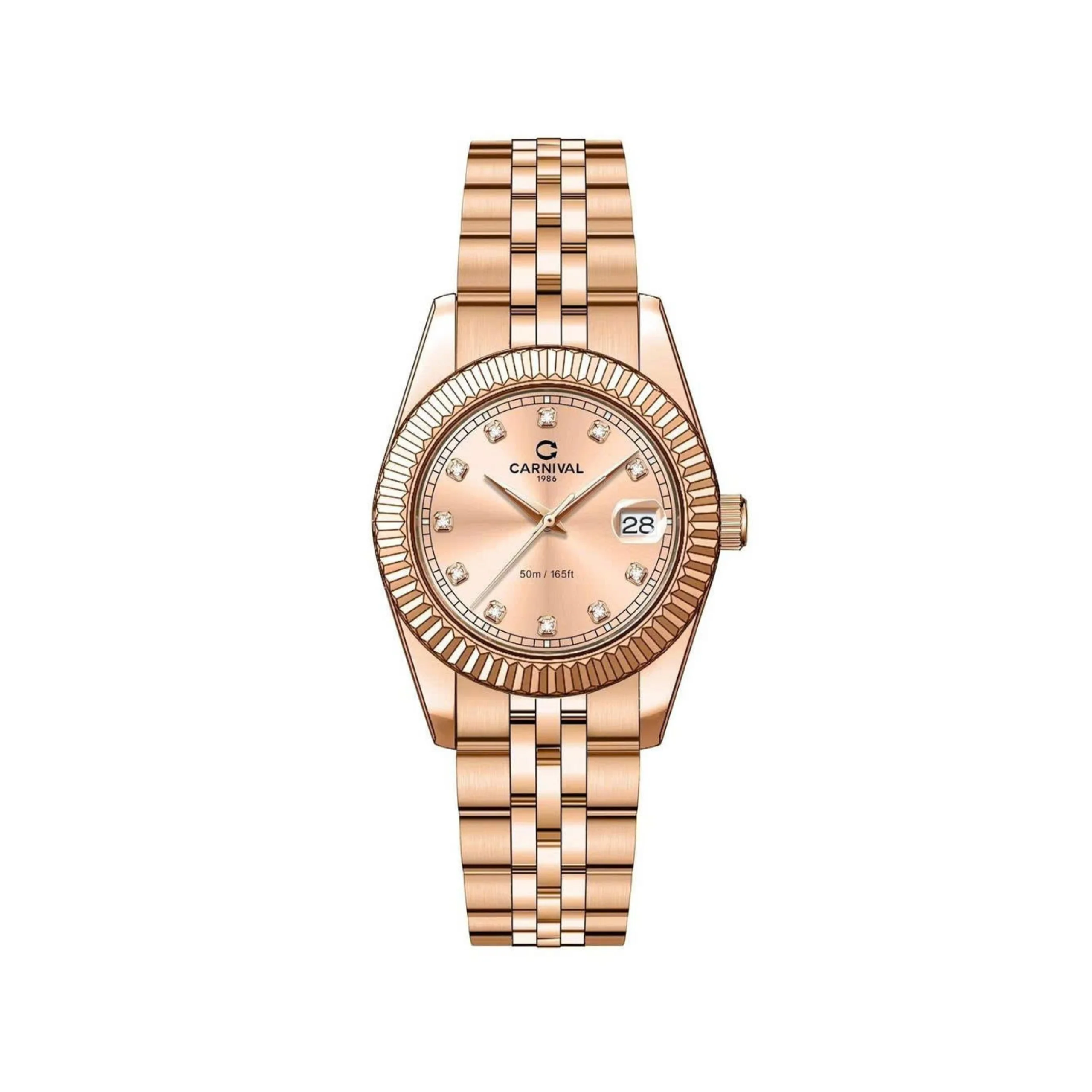 mặt rose gold, dây rose gold