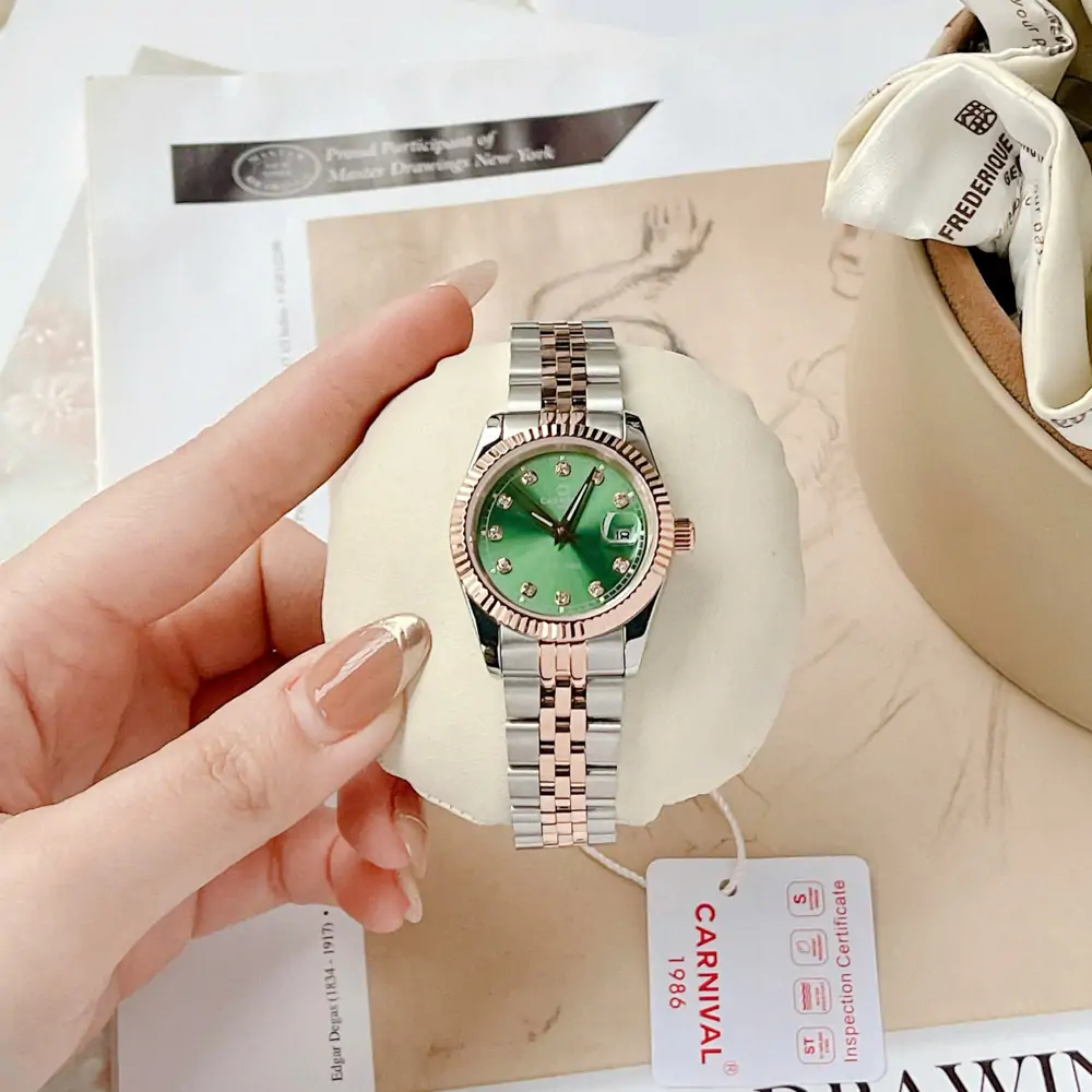 Đồng hồ Carnival Nữ Form Rolex