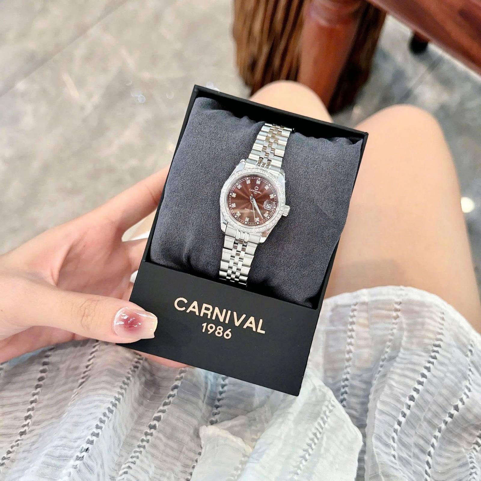 Đồng hồ Carnival Nữ Form Rolex