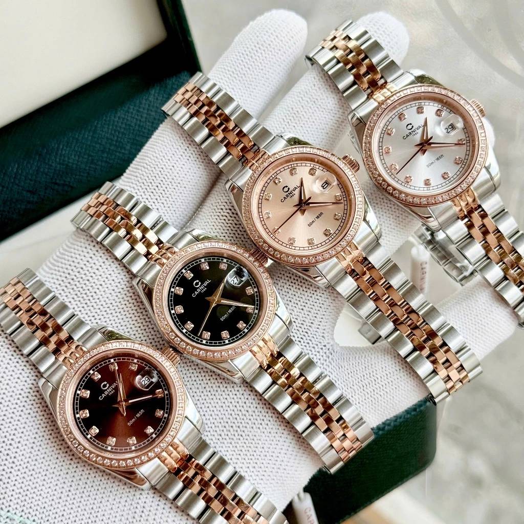 Đồng hồ Carnival Nữ Form Rolex