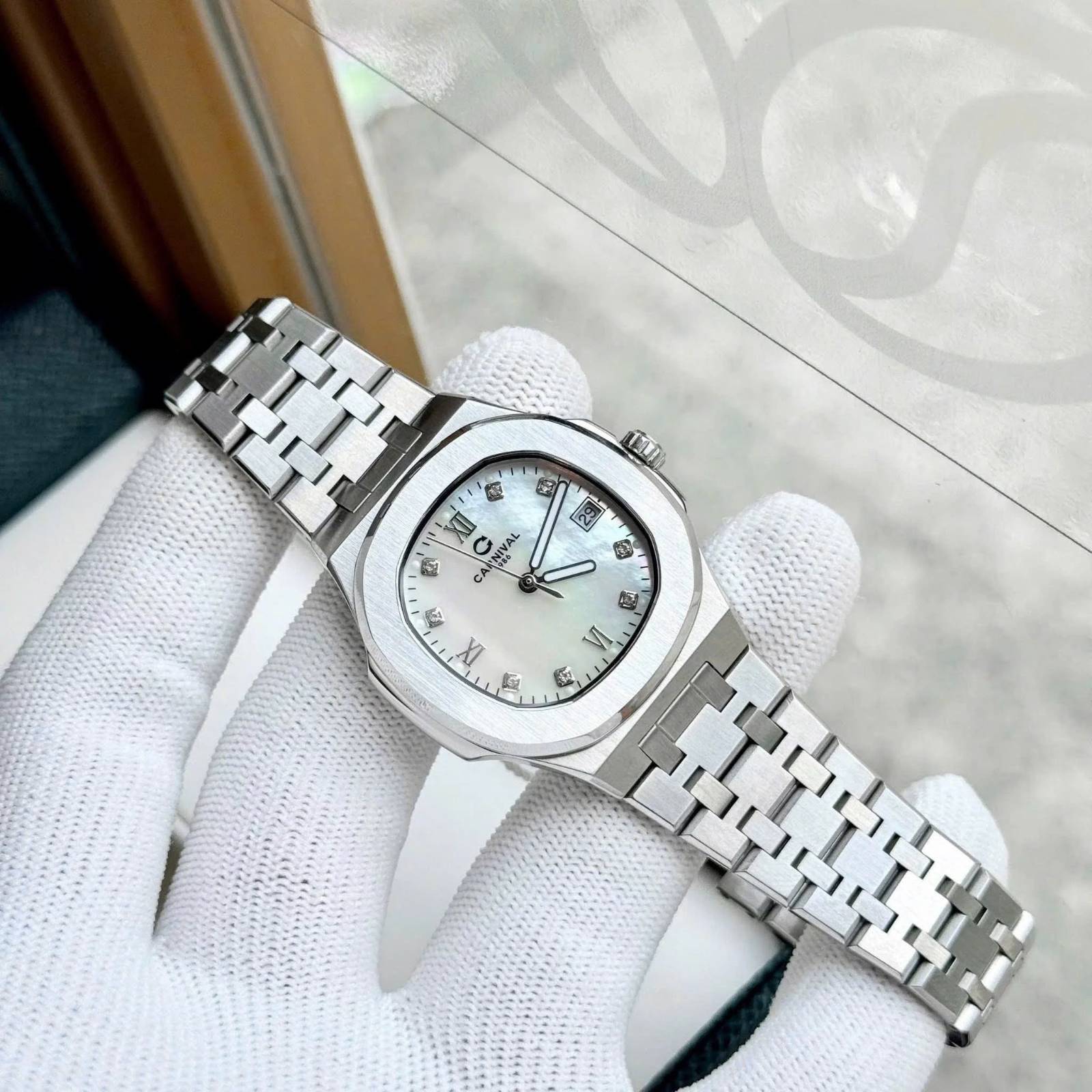 Đồng hồ Carnival Nữ form Patek Philippe