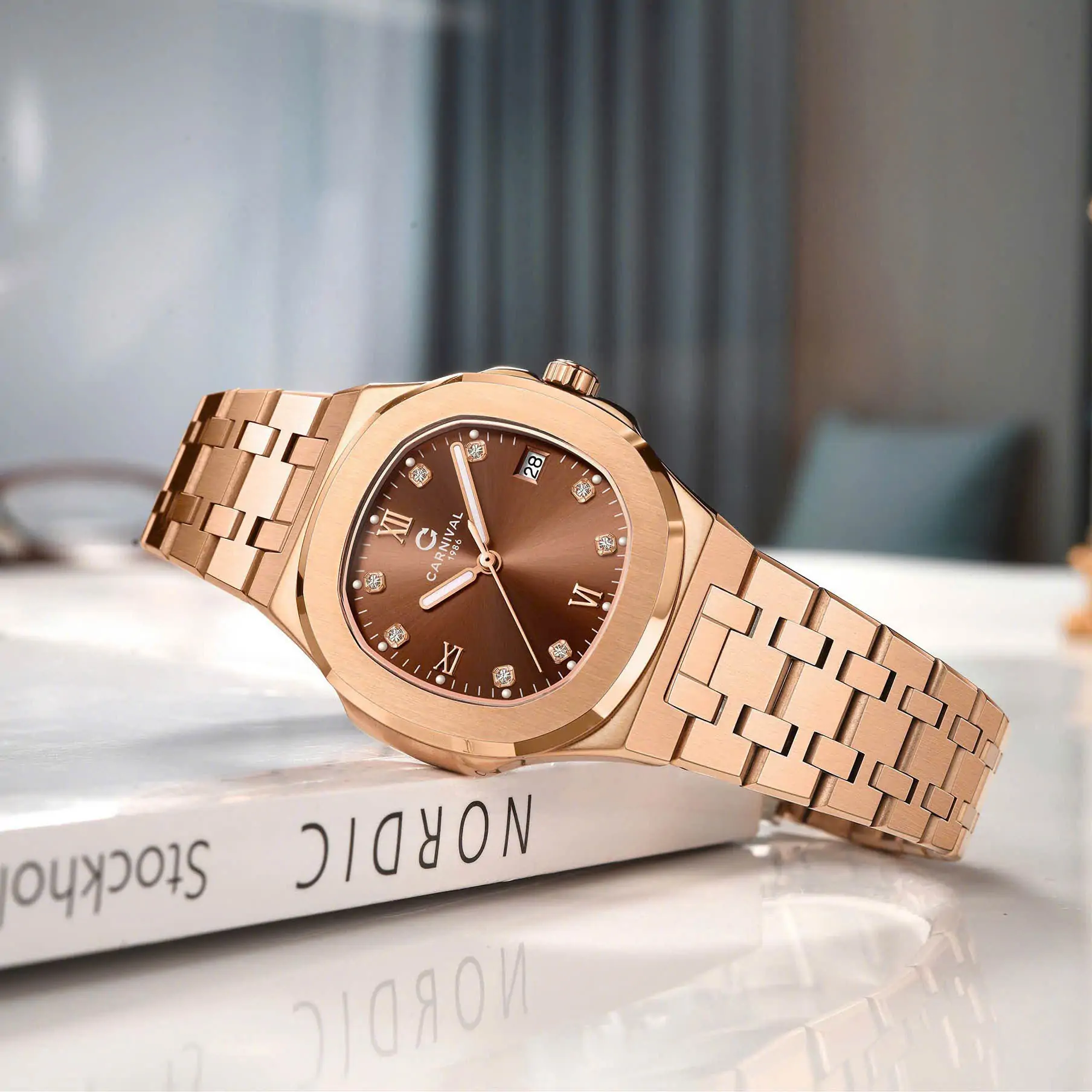 Đồng hồ Carnival Nữ form Patek Philippe