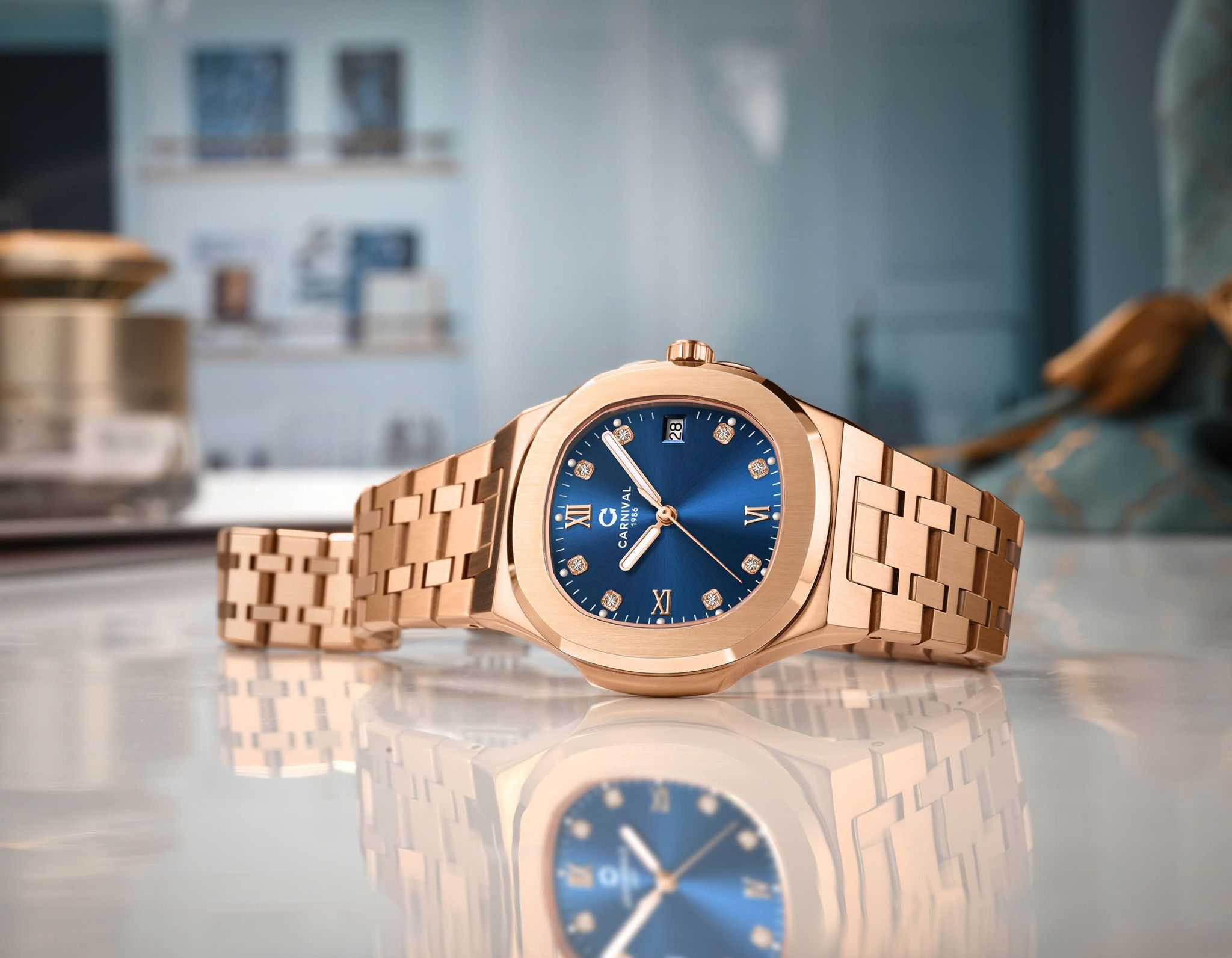 Đồng hồ Carnival Nữ form Patek Philippe