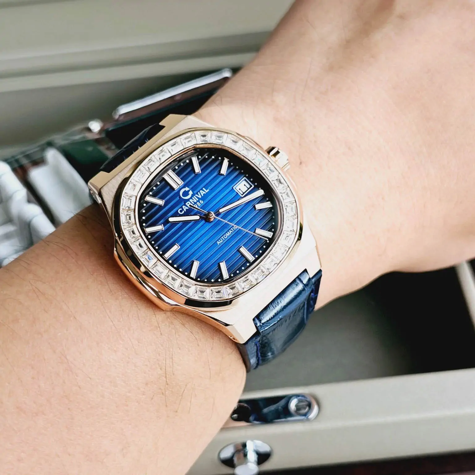 Đồng hồ Carnival Nam Automatic form Patek Philippe