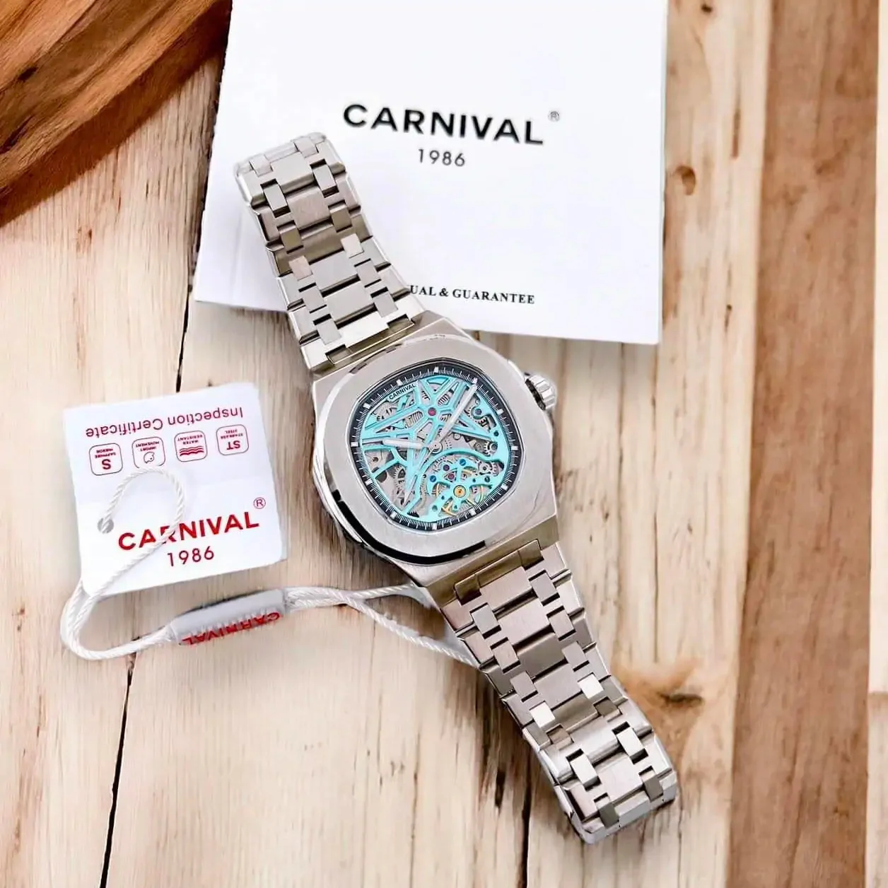 Đồng hồ Carnival Nam Automatic form Patek Philippe