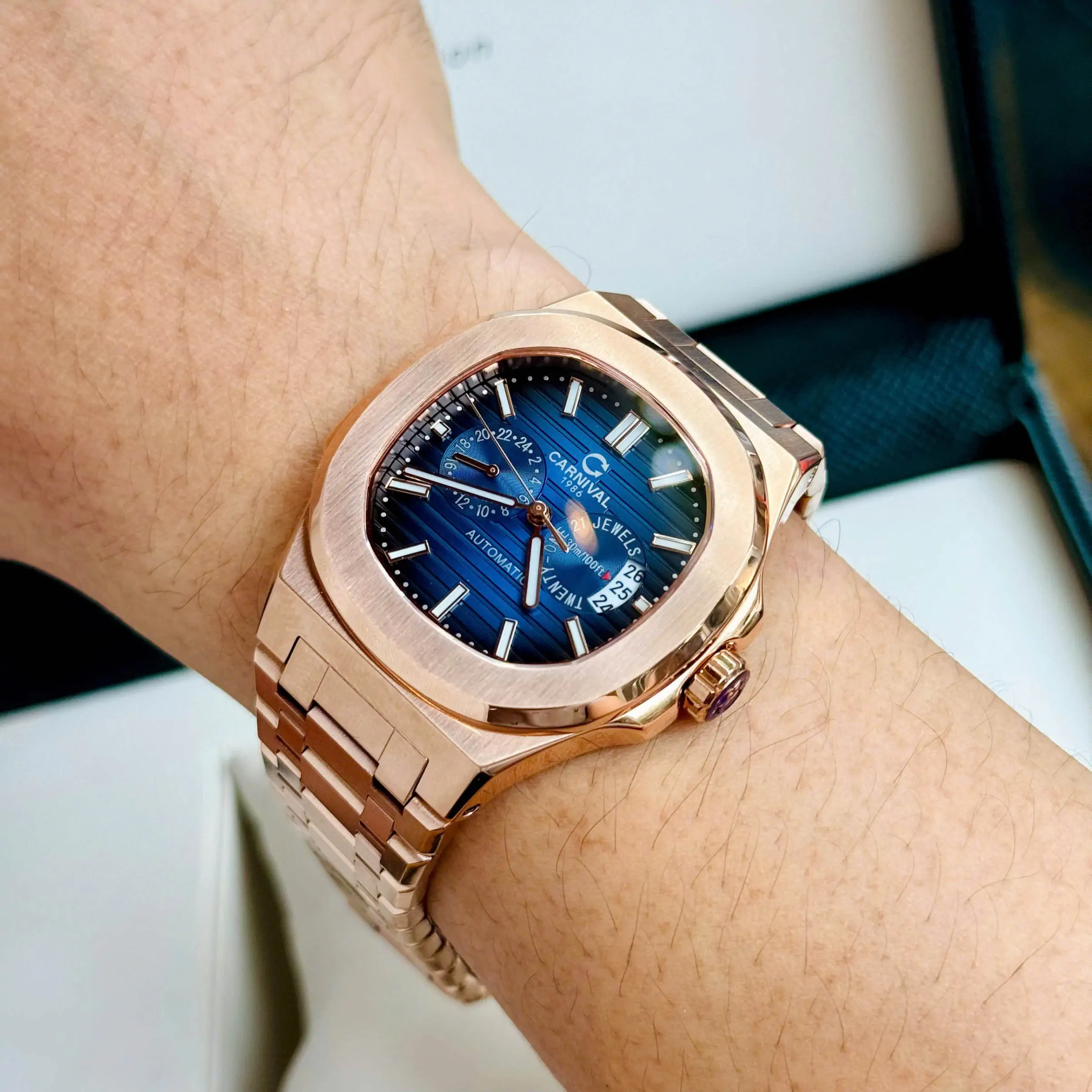 Đồng hồ Carnival Nam Automatic form Patek Philippe