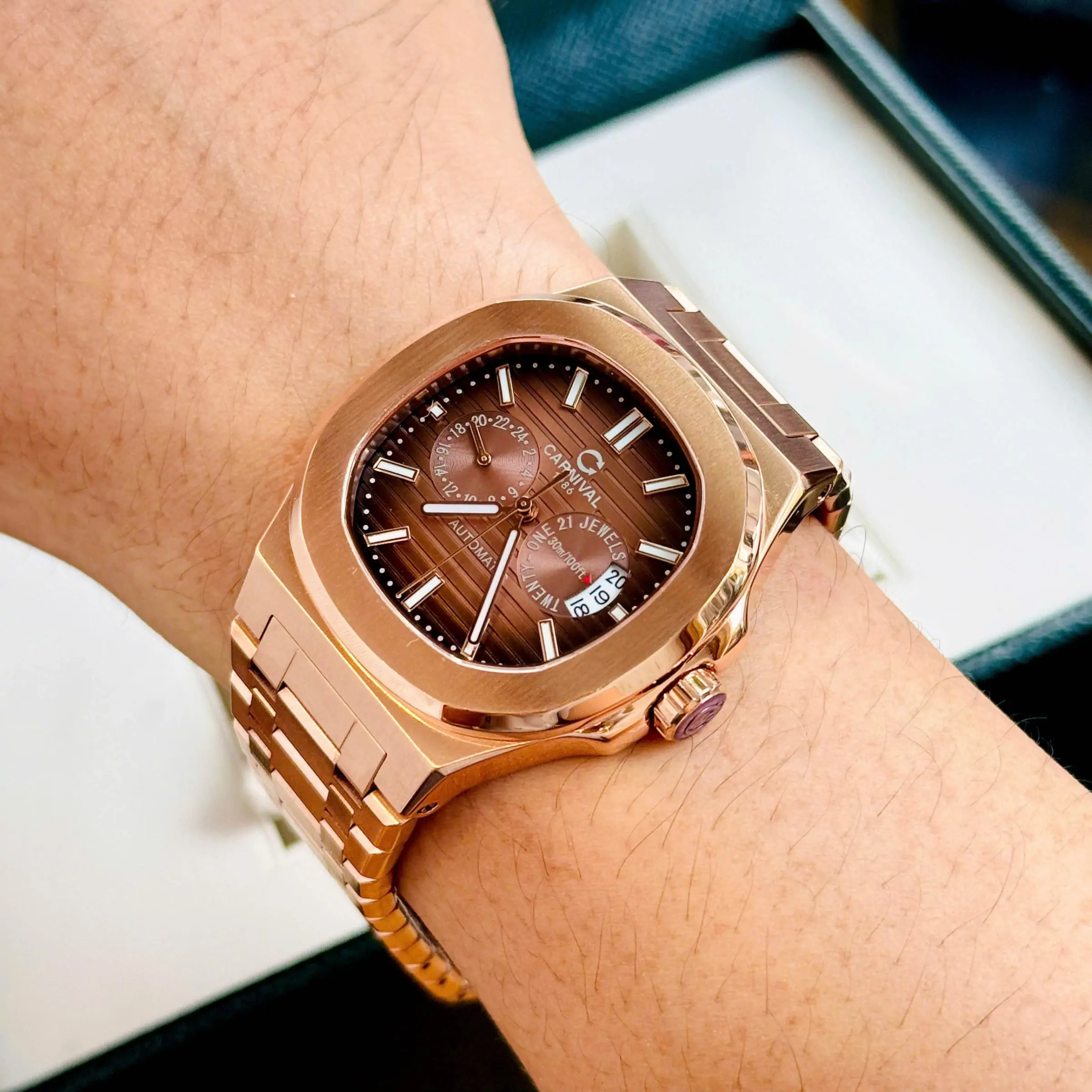 Đồng hồ Carnival Nam Automatic form Patek Philippe
