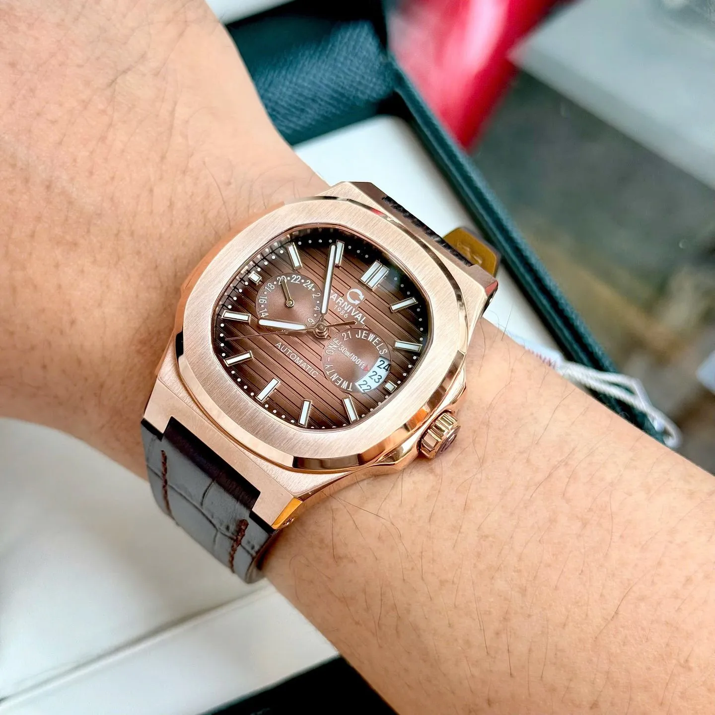 Đồng hồ Carnival Nam Automatic form Patek Philippe
