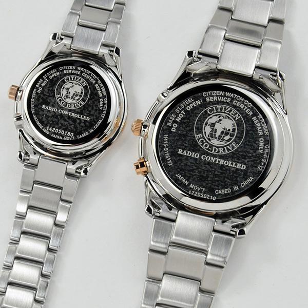 CITIZEN COLLECTION Solar Radio-Controlled Pair Watches AS1062-59A-ES0002-57A