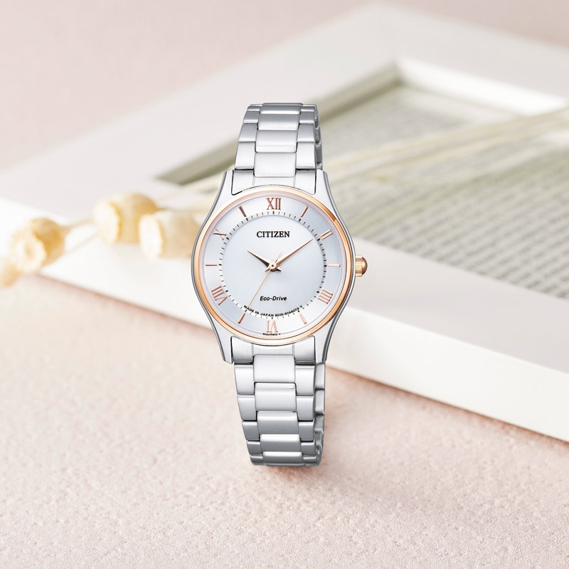 Đồng hồ cặp đôi Citizen Eco-Drive BJ6484-50A / BJ6484-50A