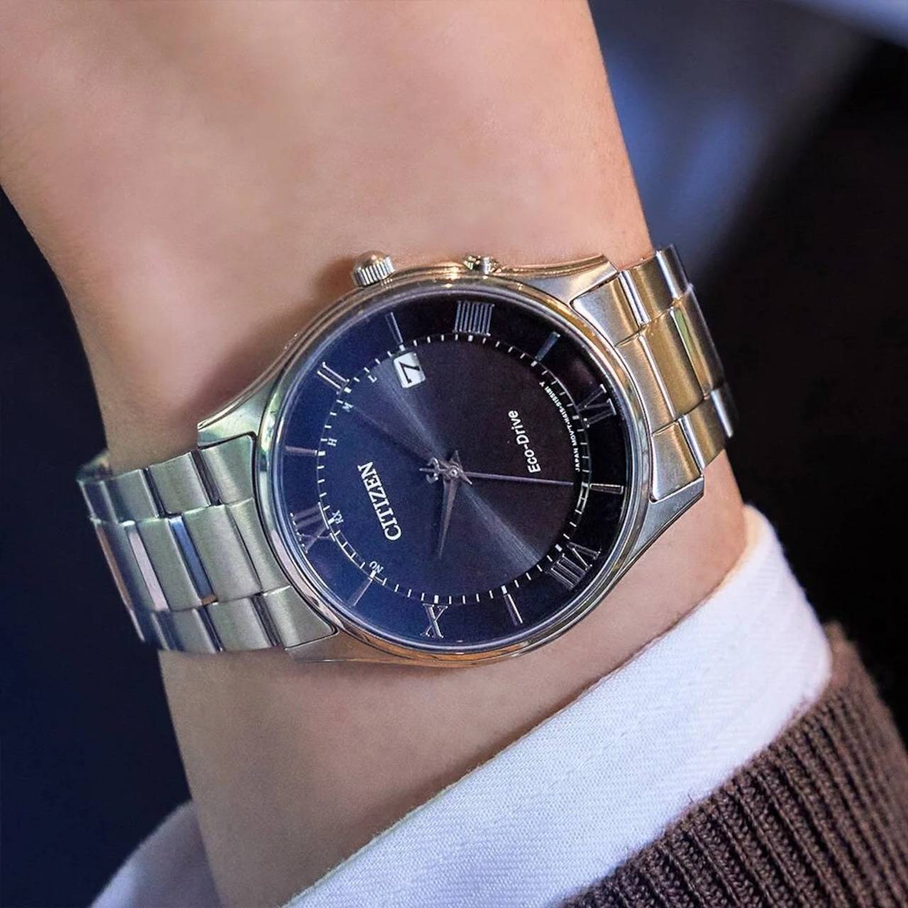 Đồng hồ cặp đôi Citizen Eco-Drive AS1060-54L/ ES0000-79L