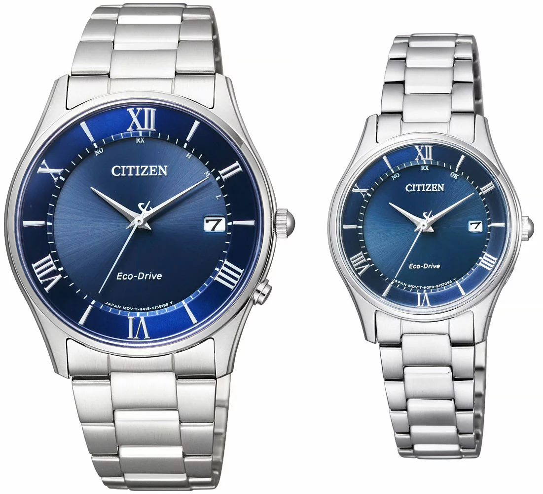 Đồng hồ cặp đôi Citizen Eco-Drive AS1060-54L/ ES0000-79L