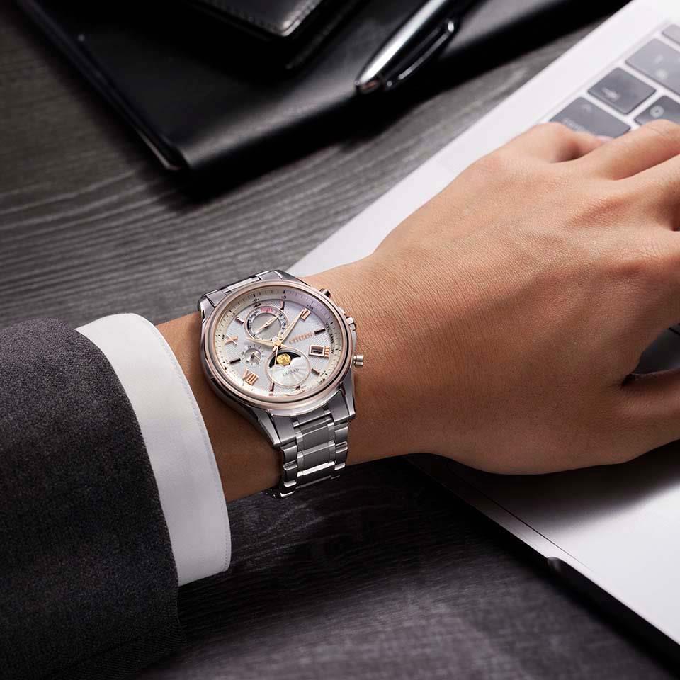Đồng hồ cặp đôi Citizen Exceed Eco-Drive BY1026-65A / EE1016-66A