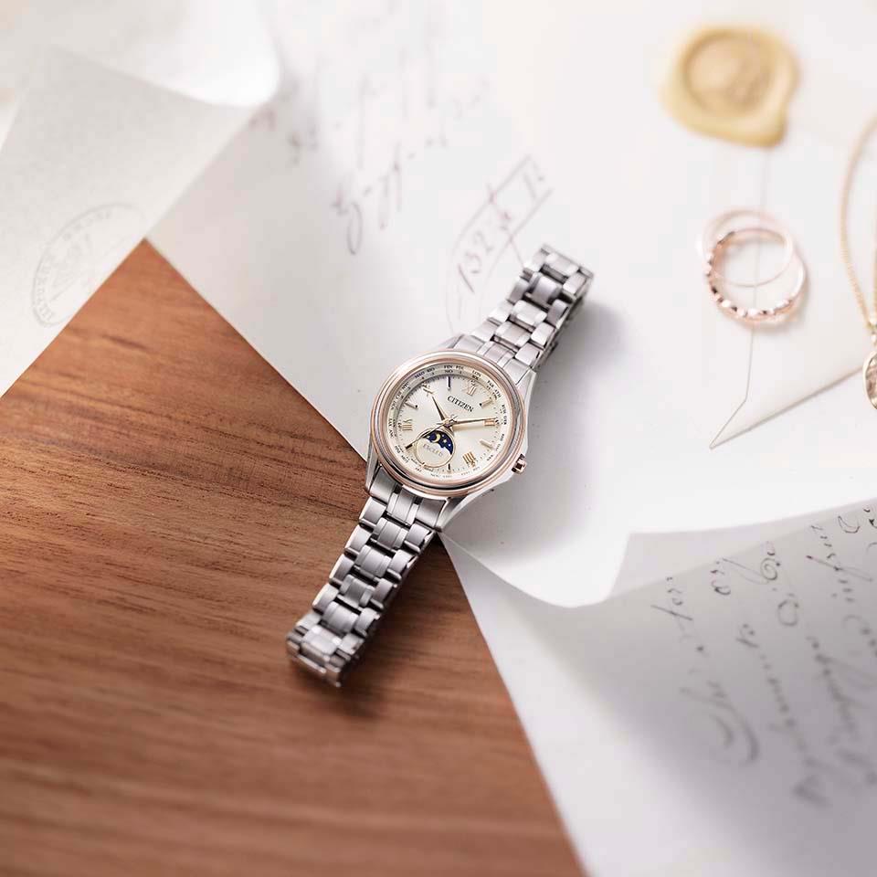 Đồng hồ cặp đôi Citizen Exceed Eco-Drive BY1026-65A / EE1016-66A