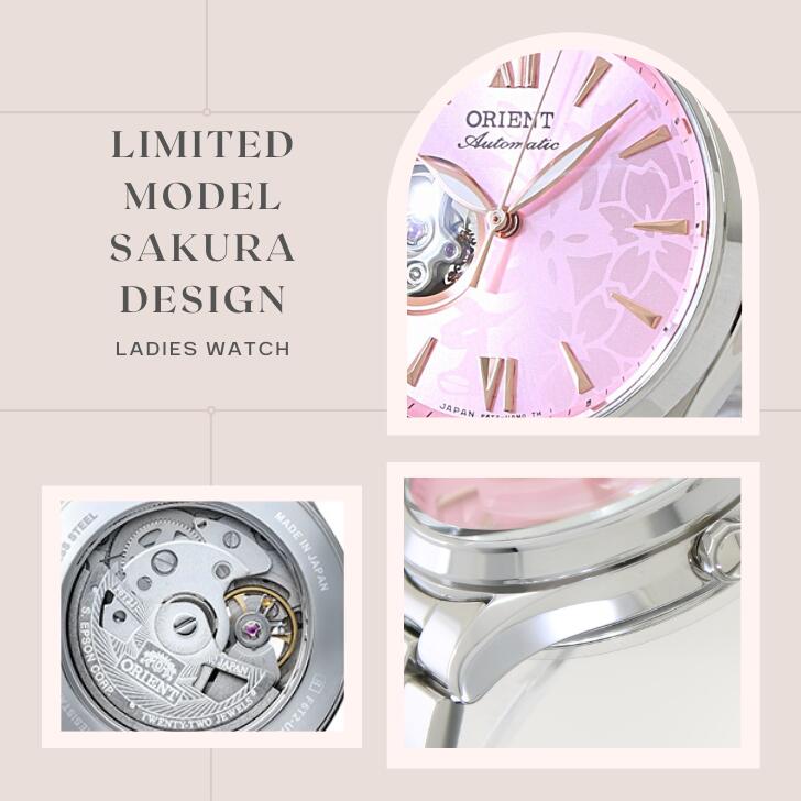 Đồng hồ nữ Orient Sakura Automatic RN-AG0731J (Made in Japan, Nội địa Nhật)