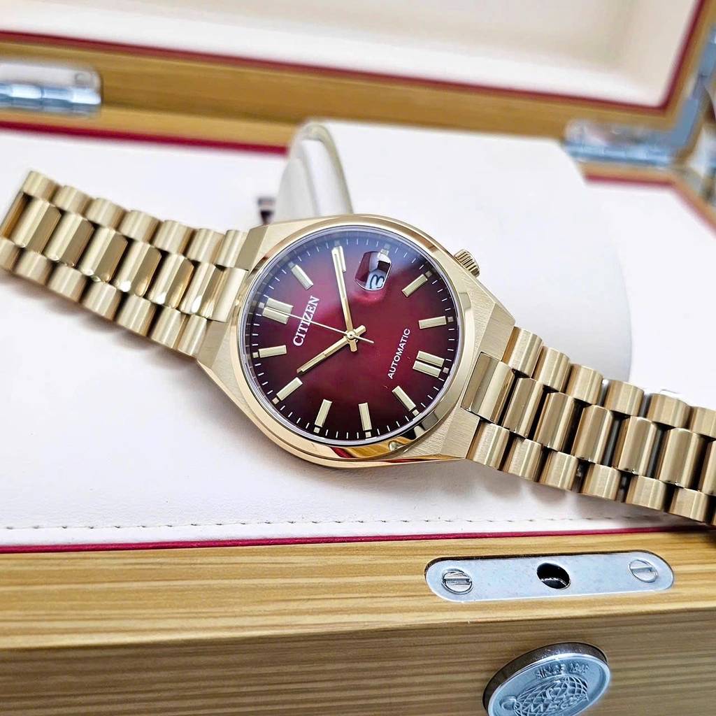 Citizen Automatic Tsuyosa Rose Red NJ0153-82X