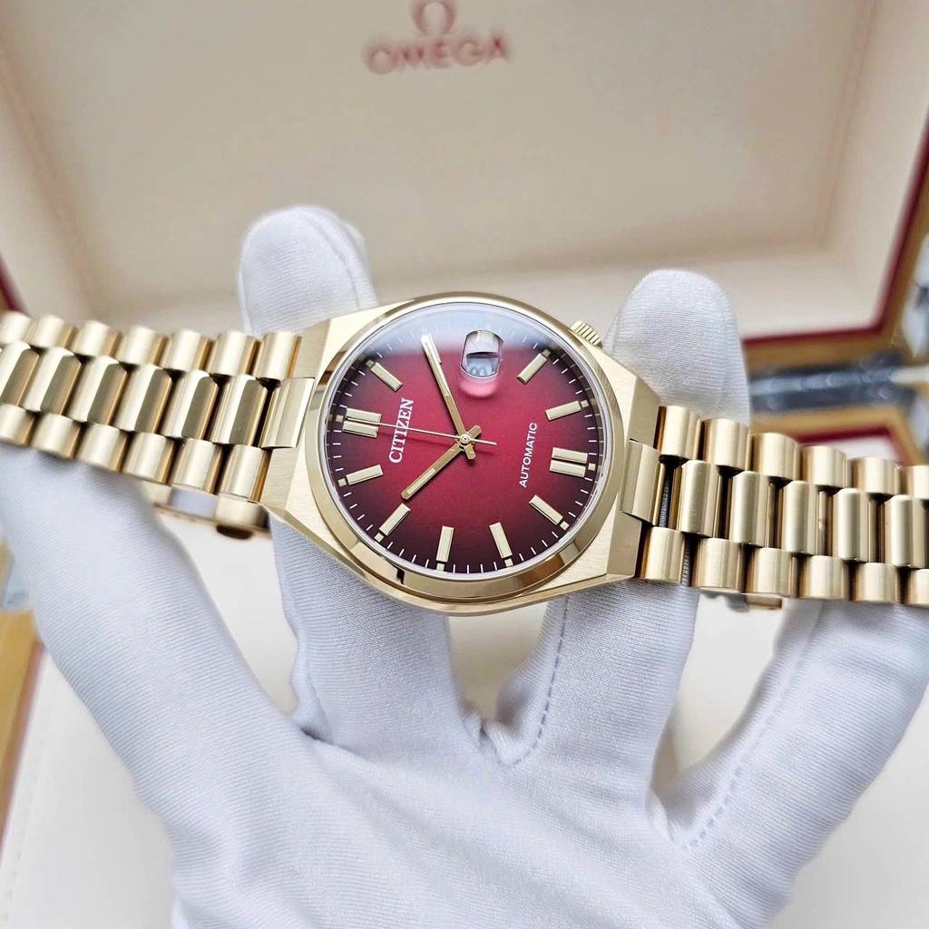 Citizen Automatic Tsuyosa Rose Red NJ0153-82X