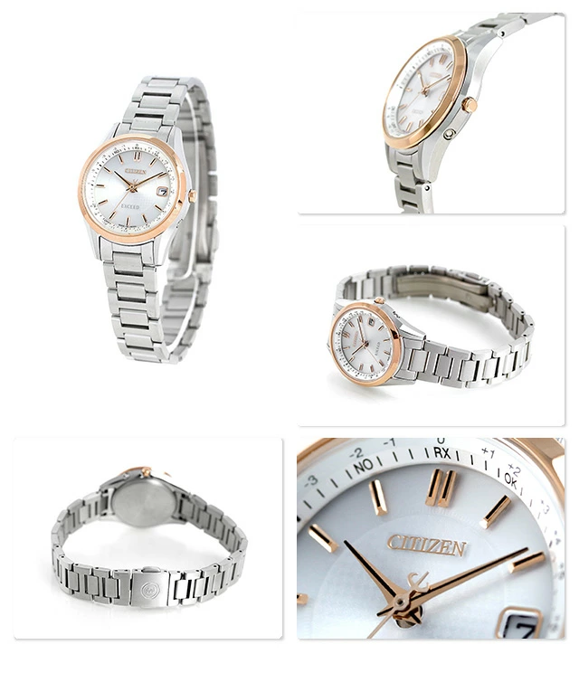 Đồng hồ cặp đôi Citizen Exceed CB1114-52A / ES9374-53A