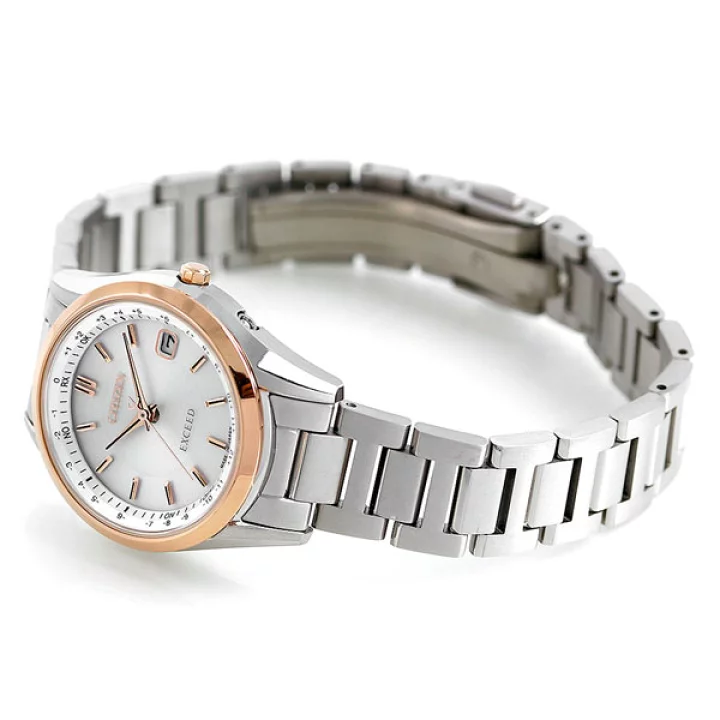 Đồng hồ cặp đôi Citizen Exceed CB1114-52A / ES9374-53A